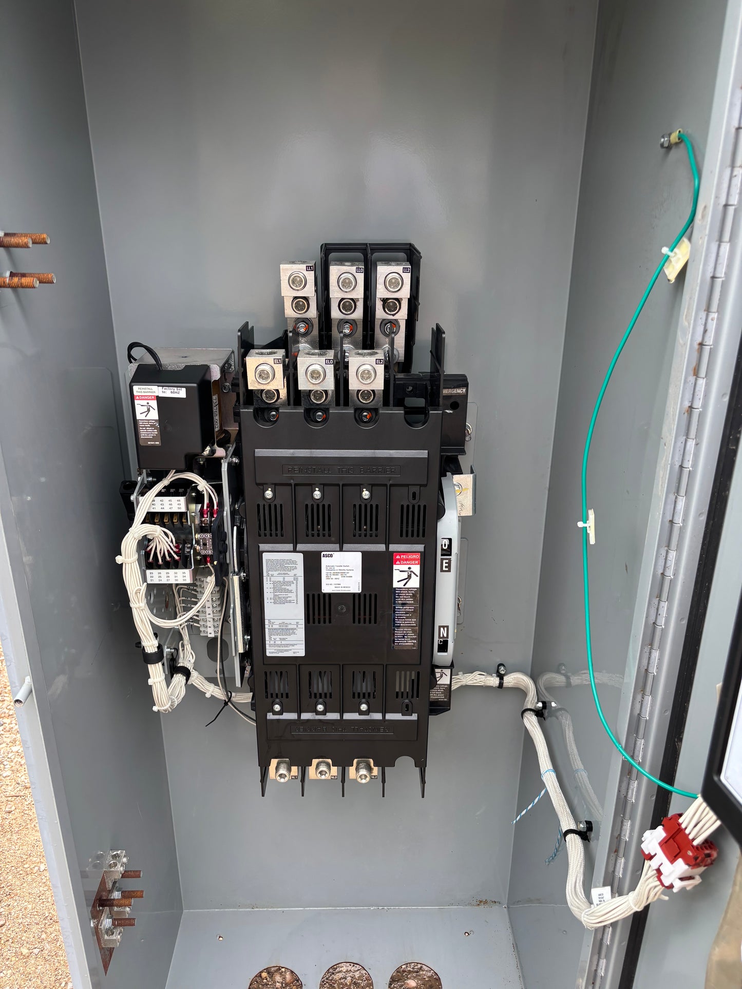 ASCO 600 AMP Automatic Transfer Switch