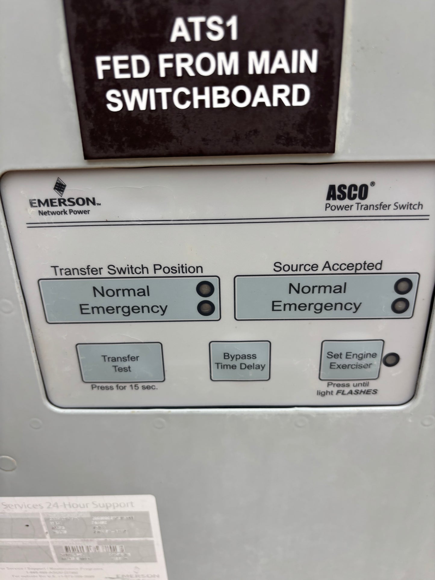 ASCO 260 AMP Automatic Transfer Switch