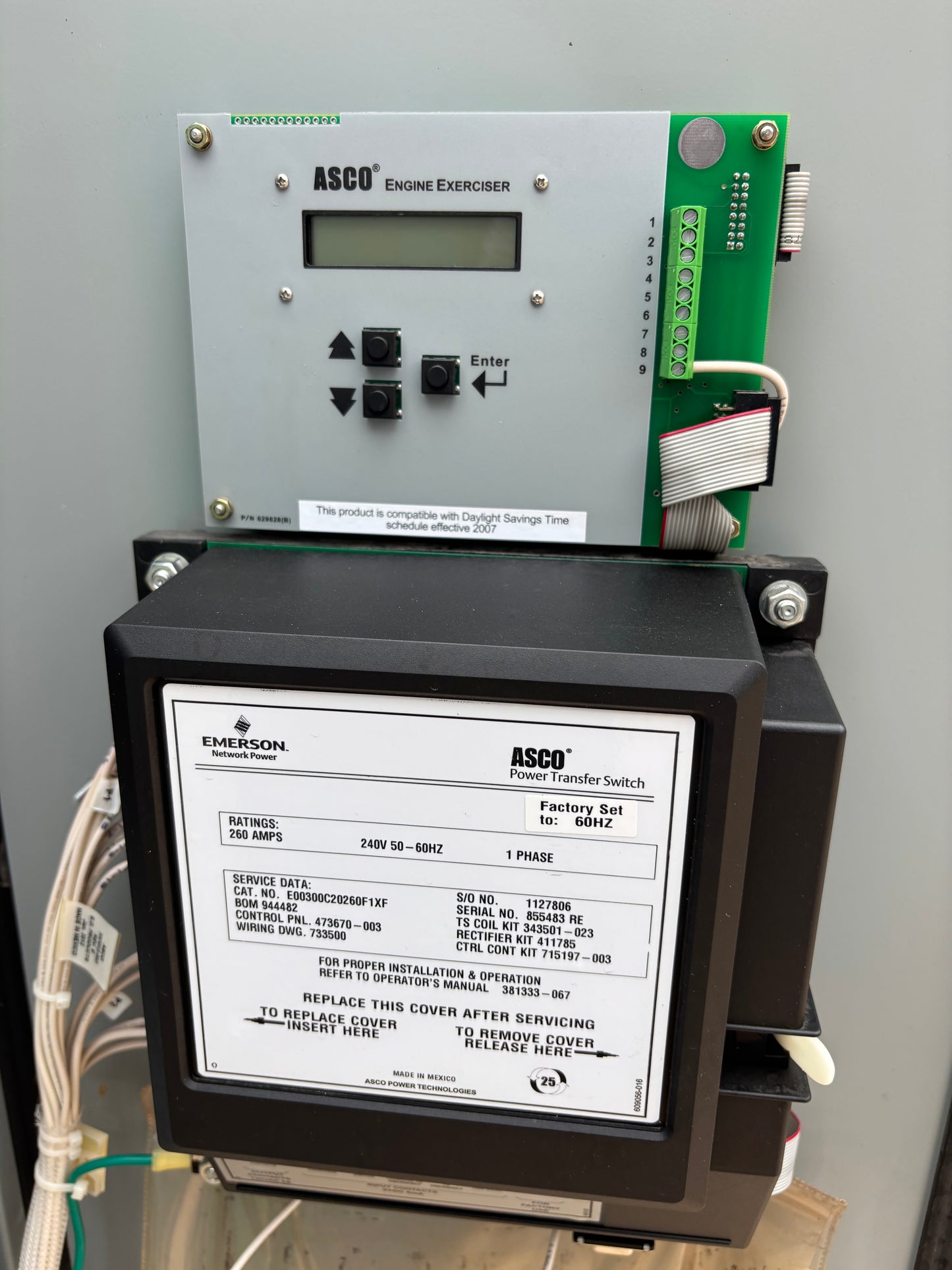 ASCO 260 AMP Automatic Transfer Switch