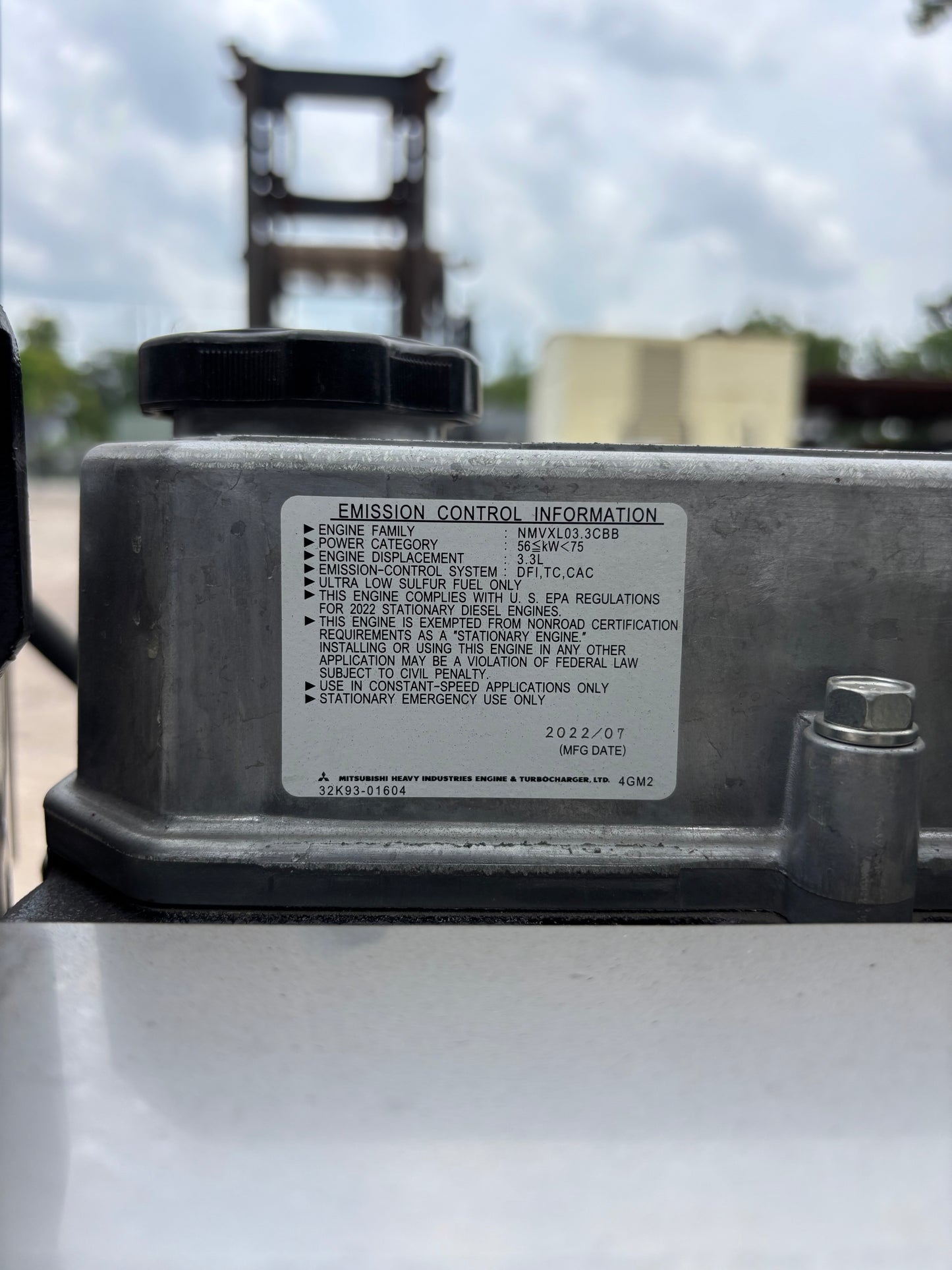 2023 Generac 35kw Diesel Generator New Surplus