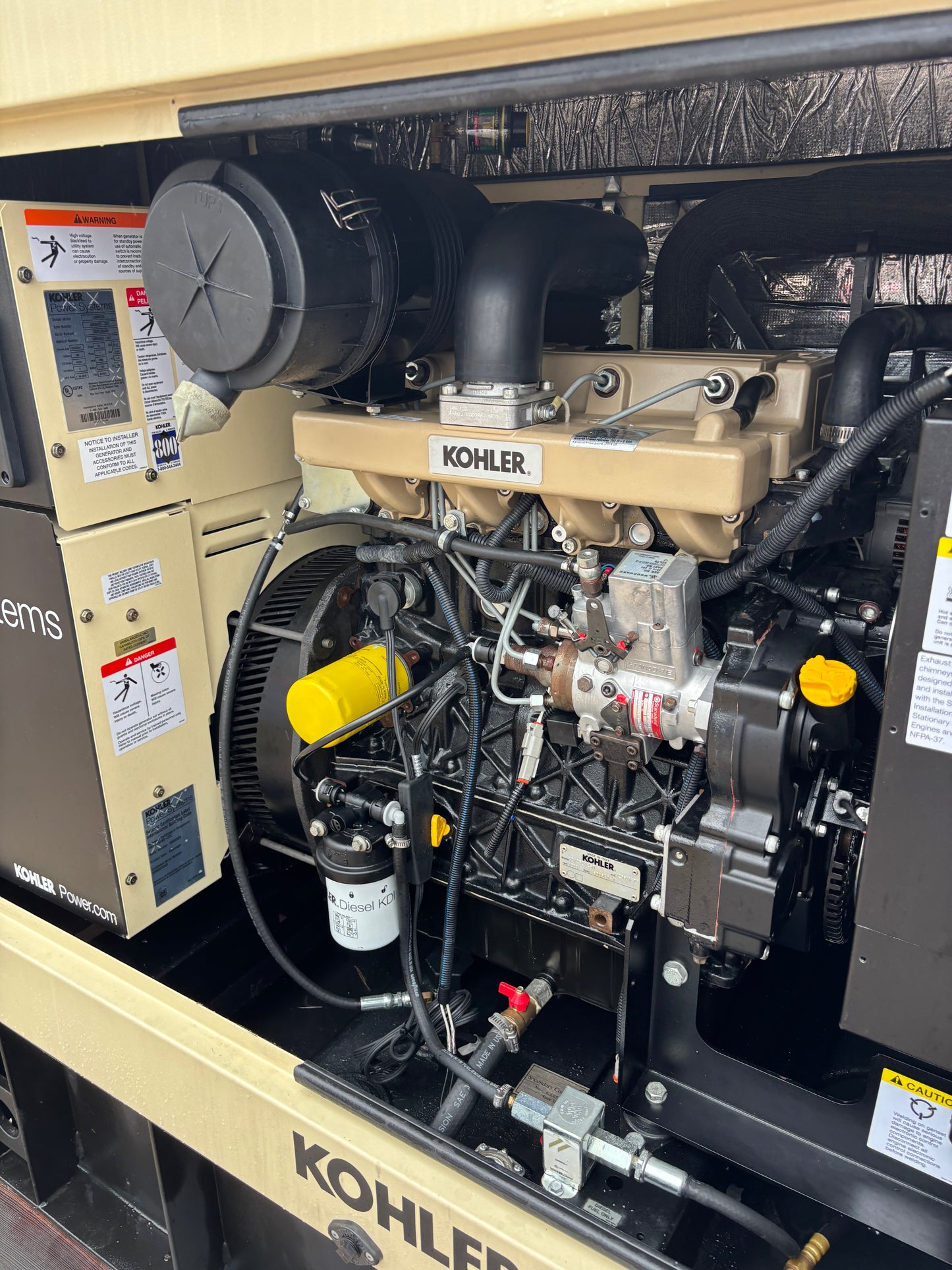 Kohler 22kw Diesel Generator 87 hours