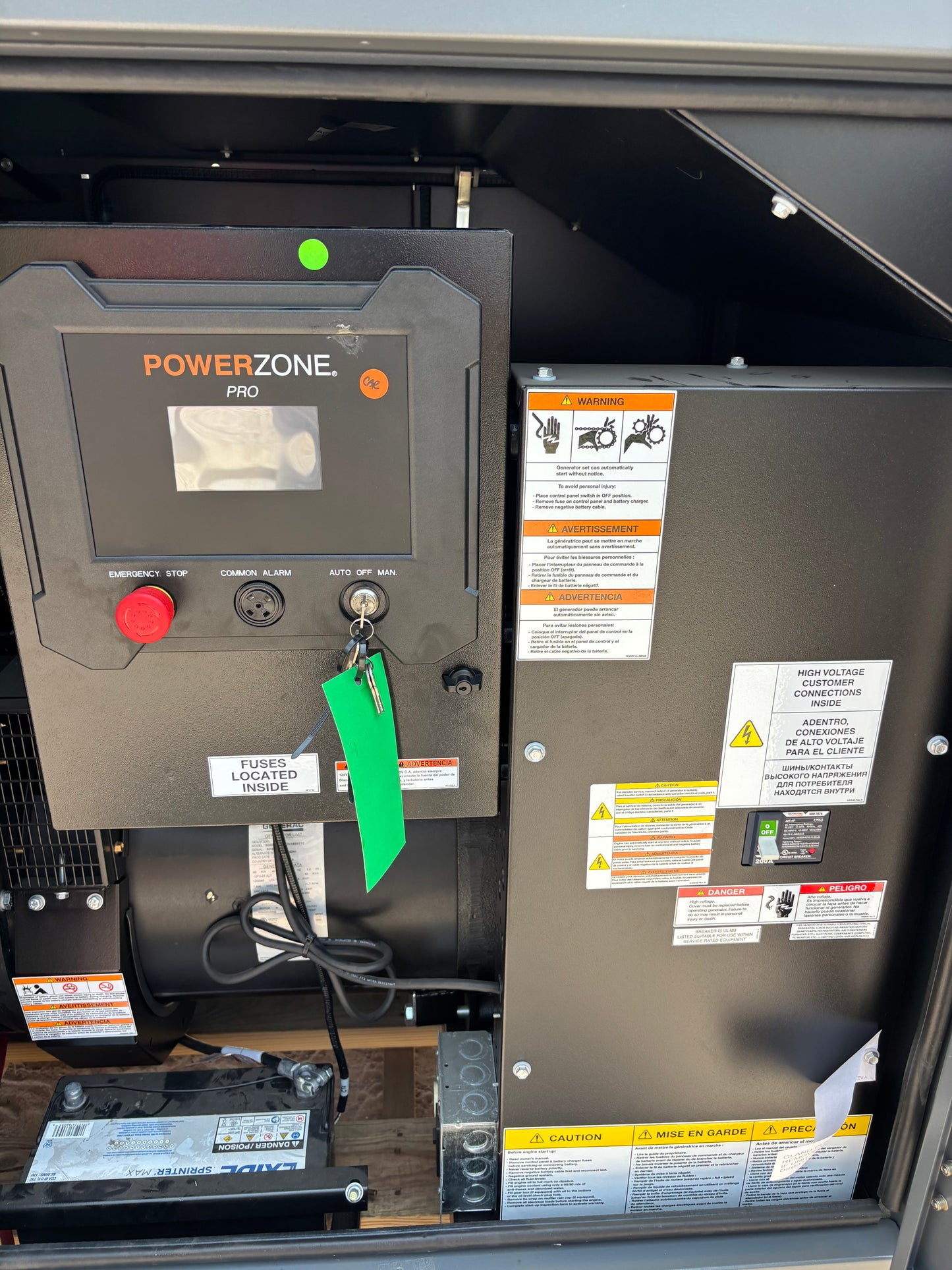 Generac 40kw Natural Gas Generator New
