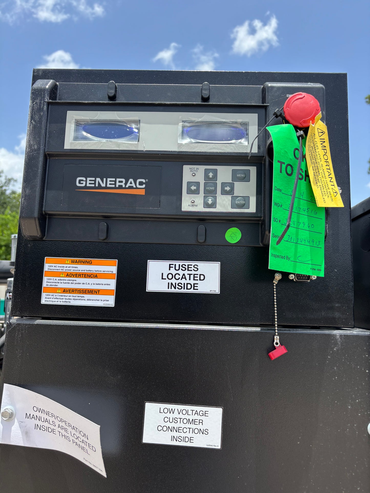2023 Generac 35Kw Diesel Generator New Surplus