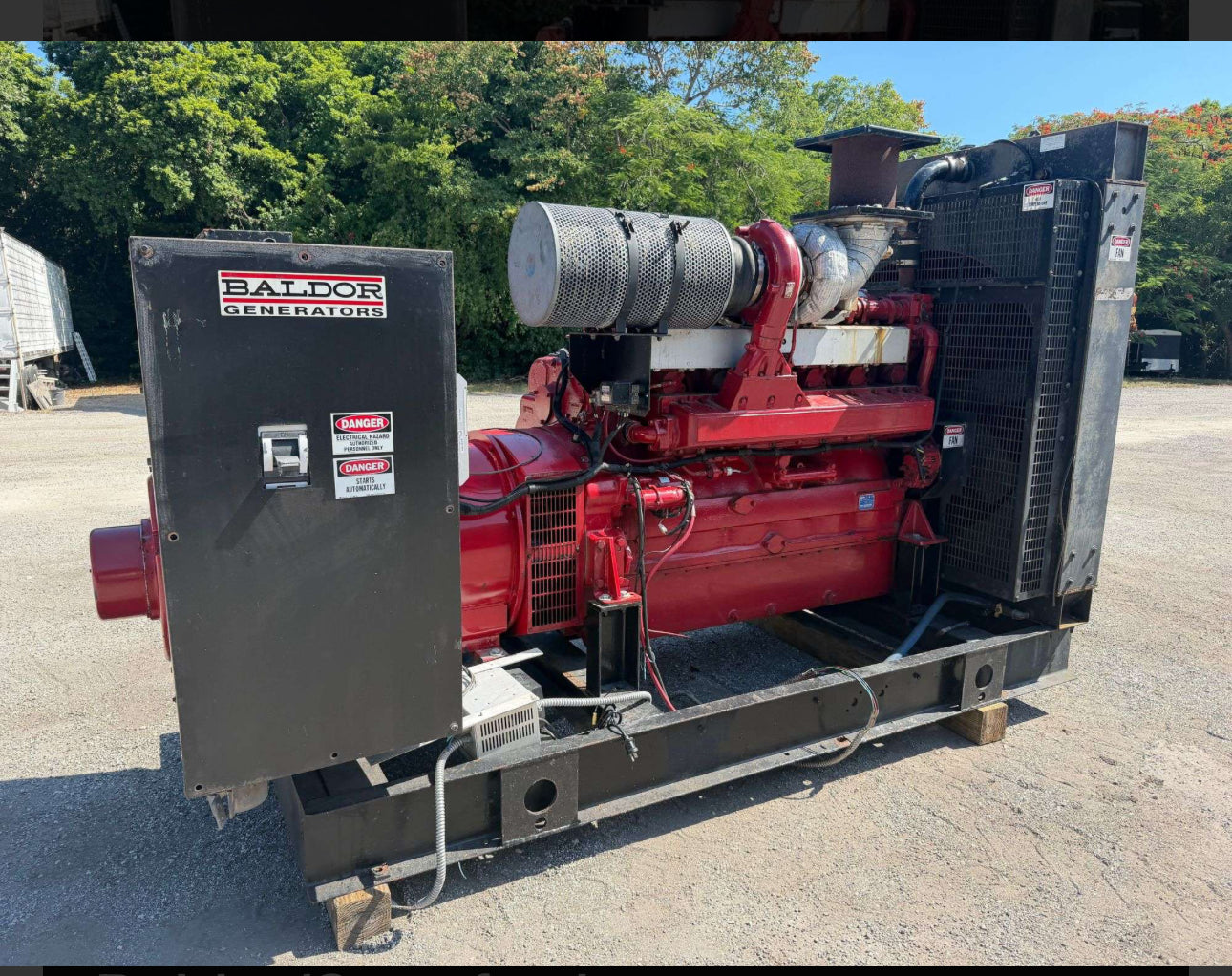 Baldor 600kw 750Kva Diesel Generator