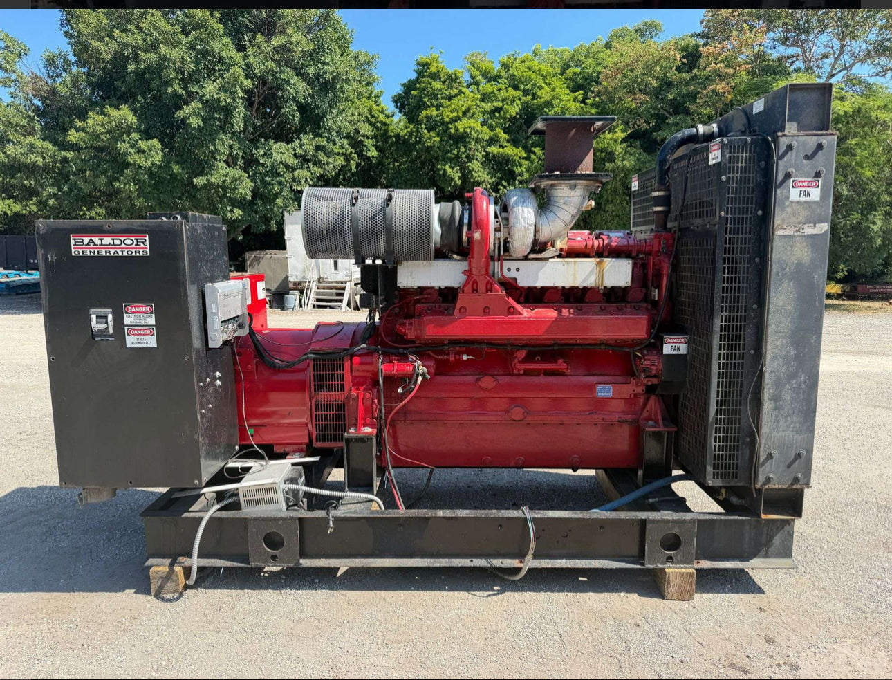 Baldor 600kw 750Kva Diesel Generator