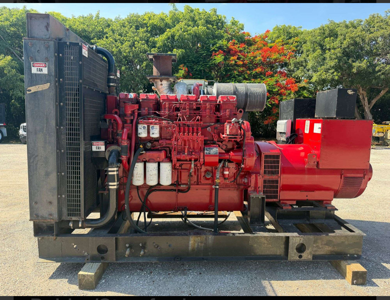 Baldor 600kw 750Kva Diesel Generator