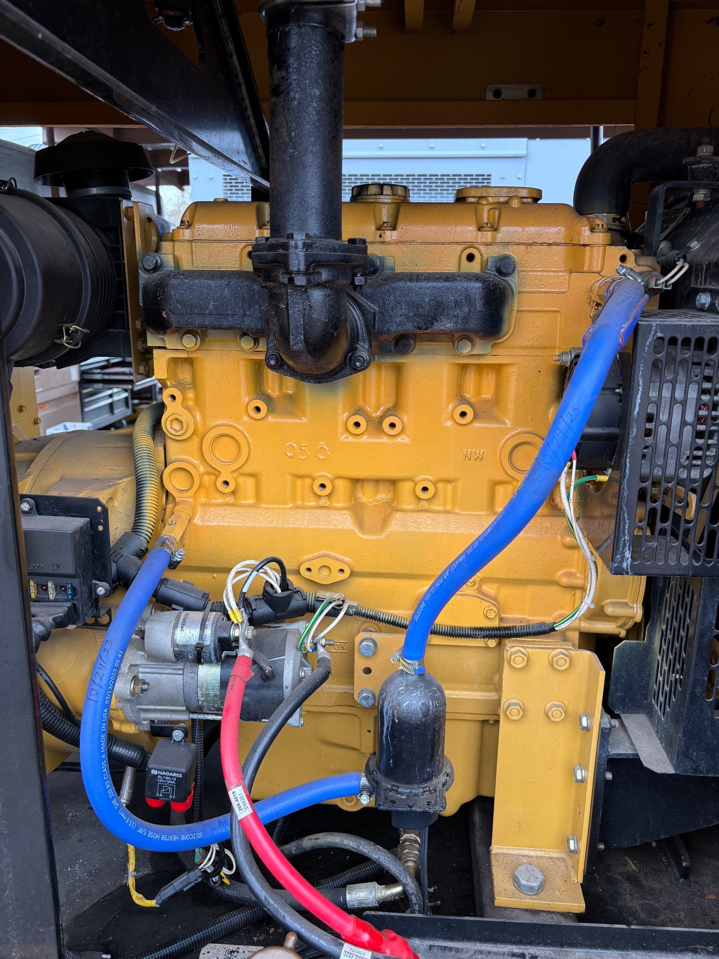 2006 Caterpillar 40kw Diesel Generator Set 158 Hours
