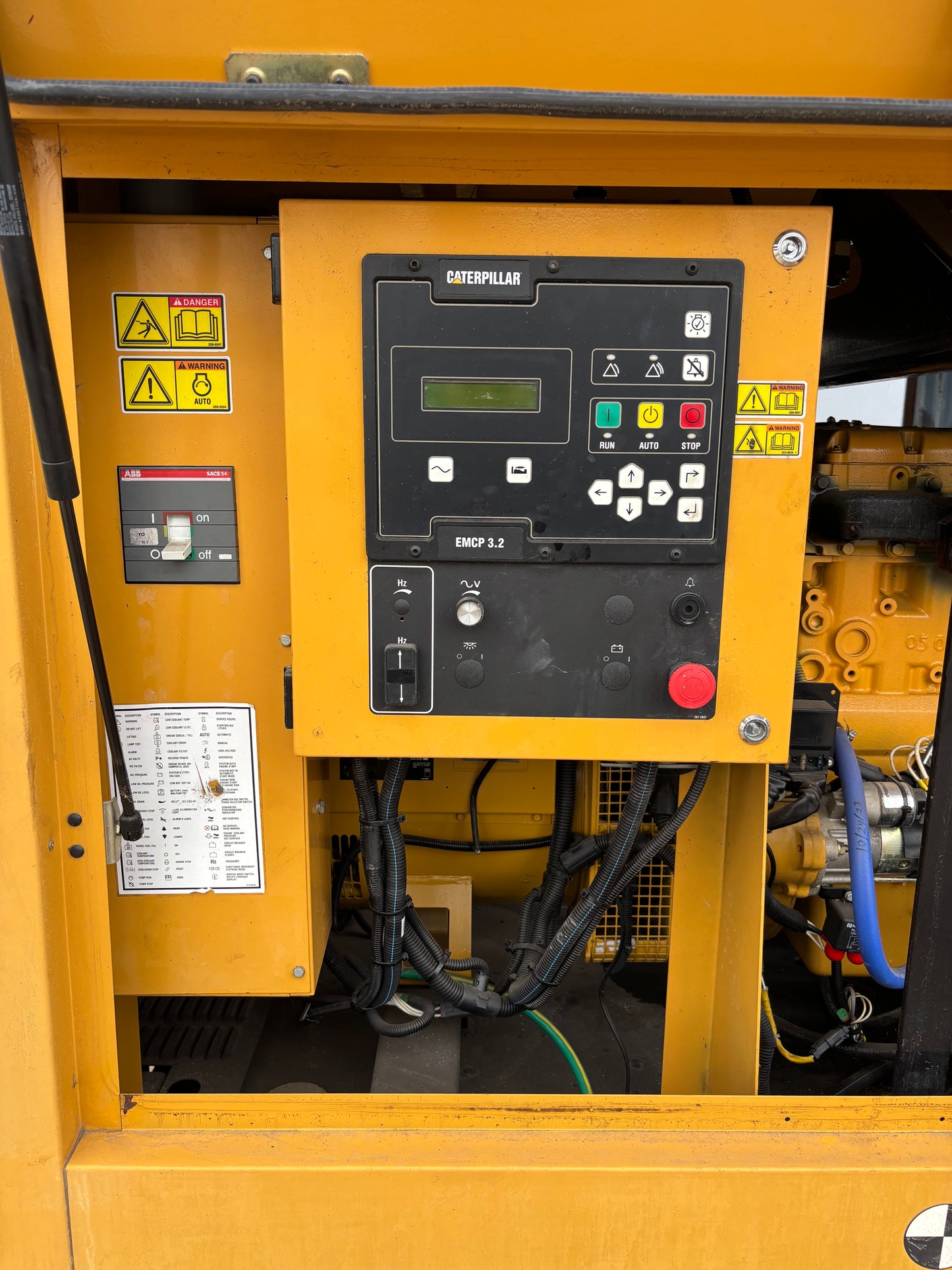 2006 Caterpillar 40kw Diesel Generator Set 158 Hours