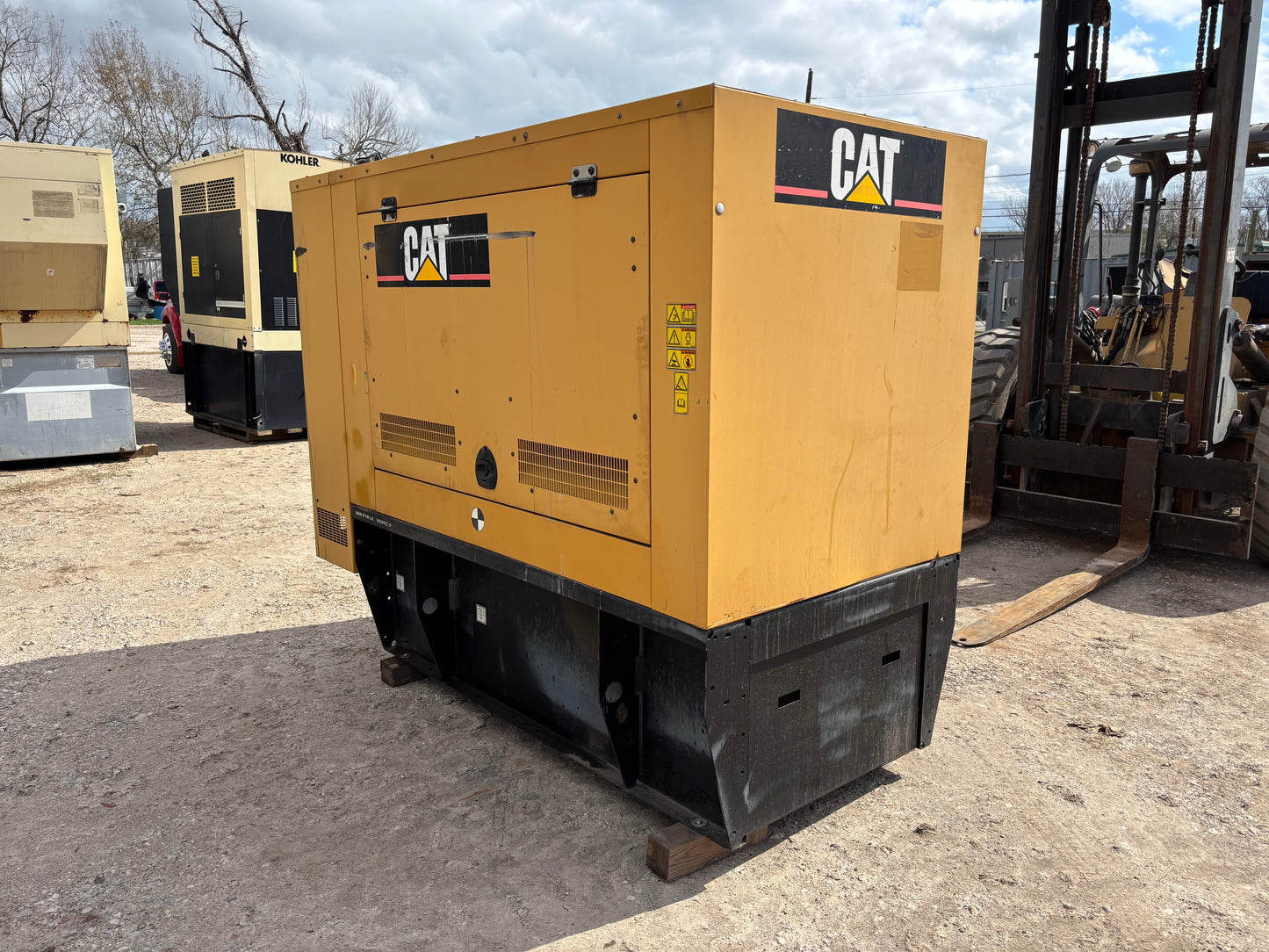 2006 Caterpillar 40kw Diesel Generator Set 158 Hours