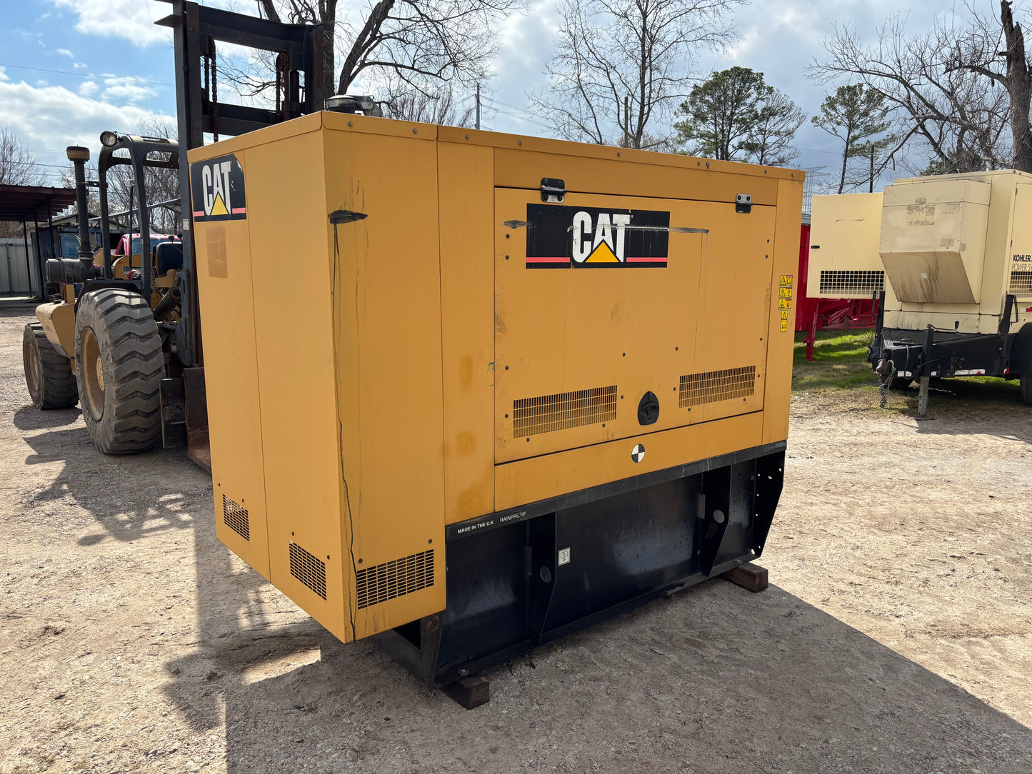 2006 Caterpillar 40kw Diesel Generator Set 158 Hours