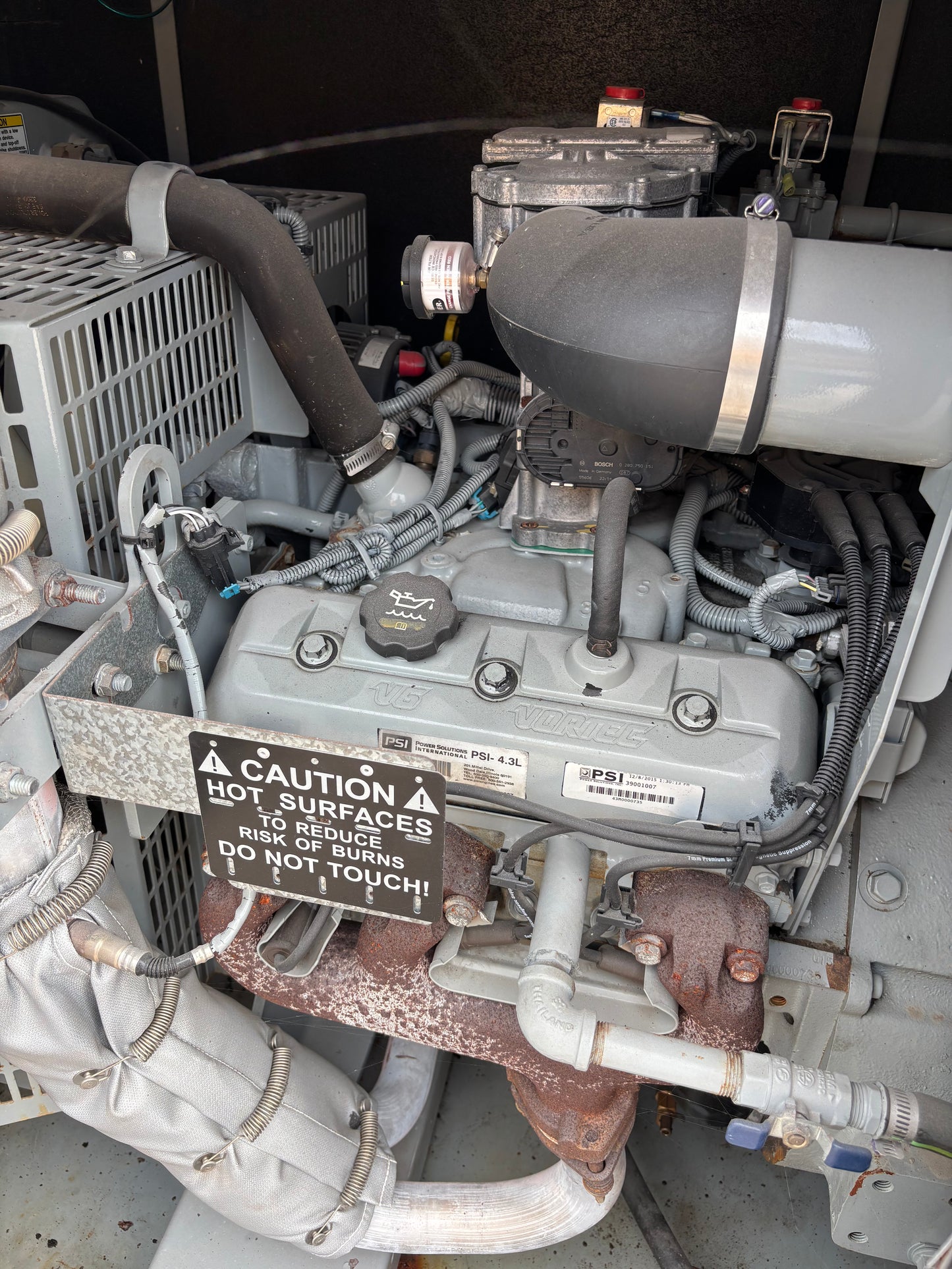 2016 MTU 30kw Generator Natural Gas 418 Hours
