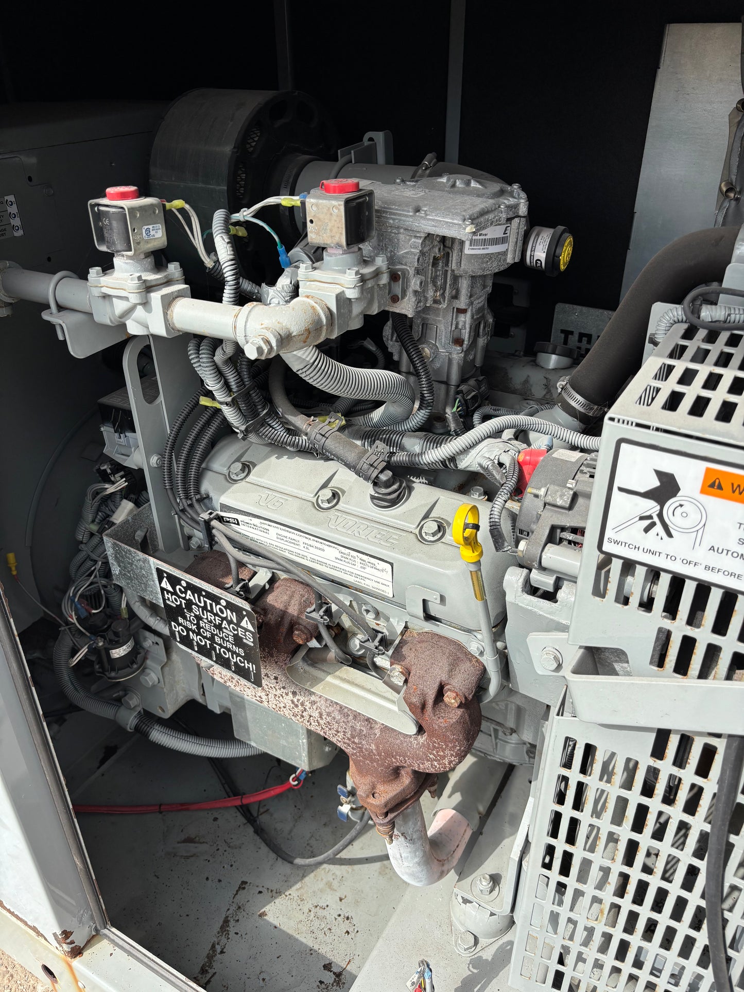 2016 MTU 30kw Generator Natural Gas 418 Hours