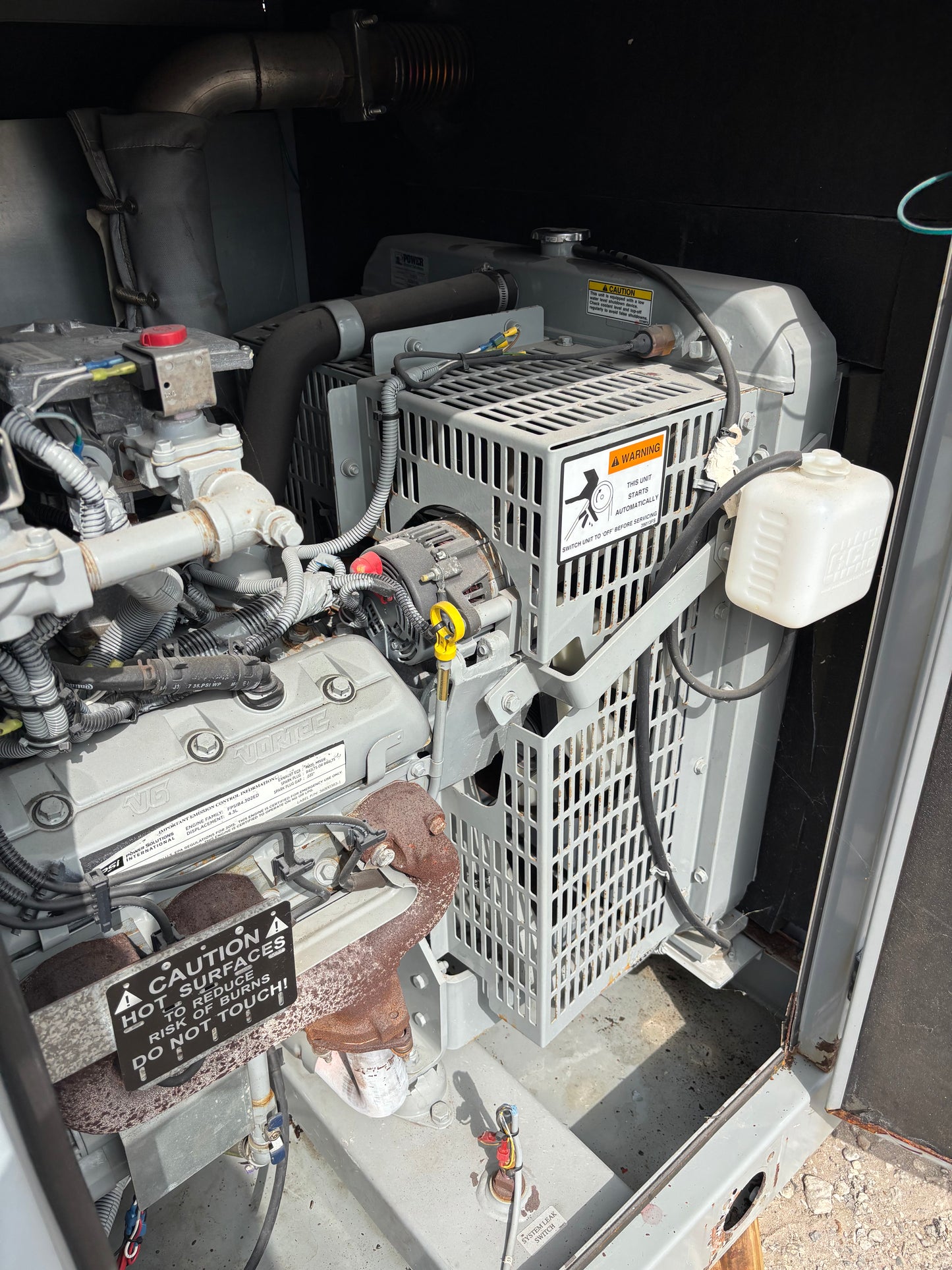 2016 MTU 30kw Generator Natural Gas 418 Hours