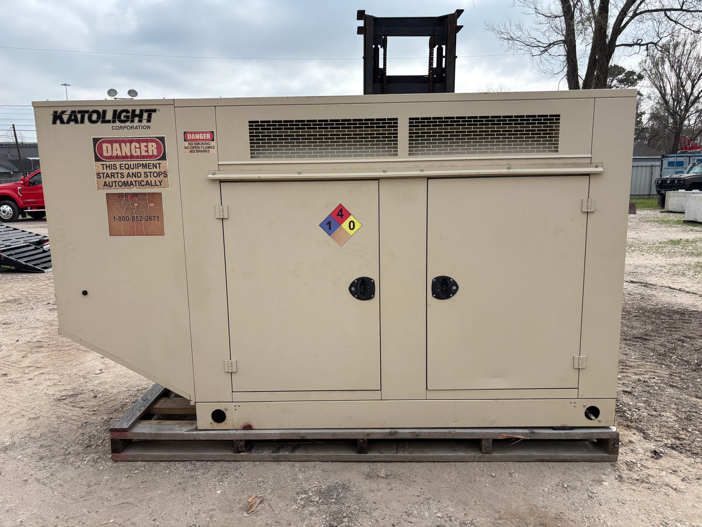 2008 Katolight 30kw Natural Gas Generator
