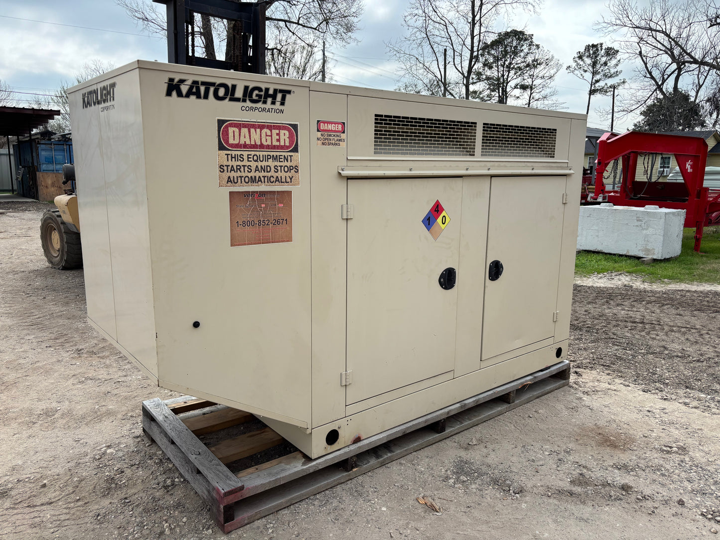 2008 Katolight 30kw Natural Gas Generator