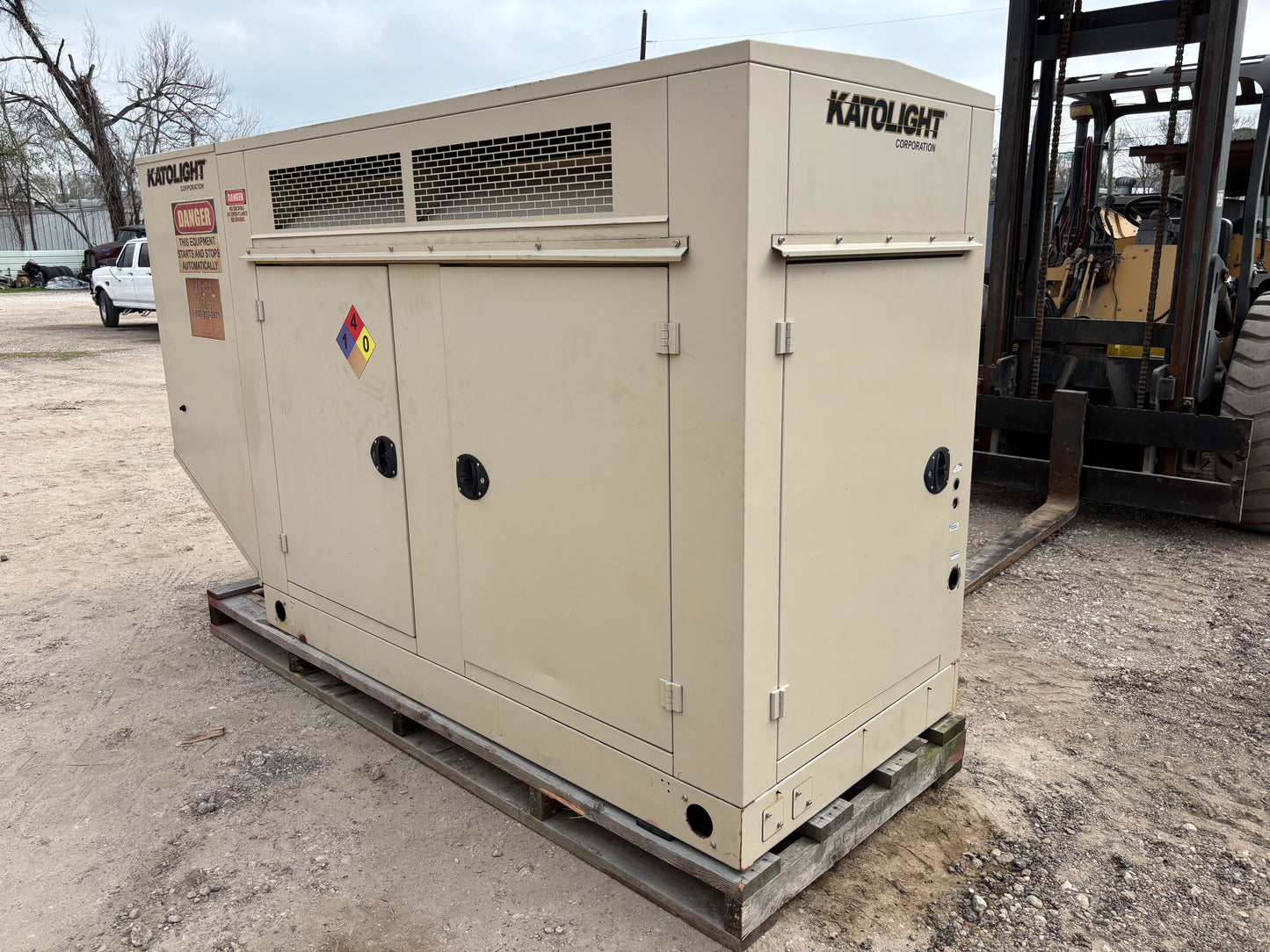 2008 Katolight 30kw Natural Gas Generator