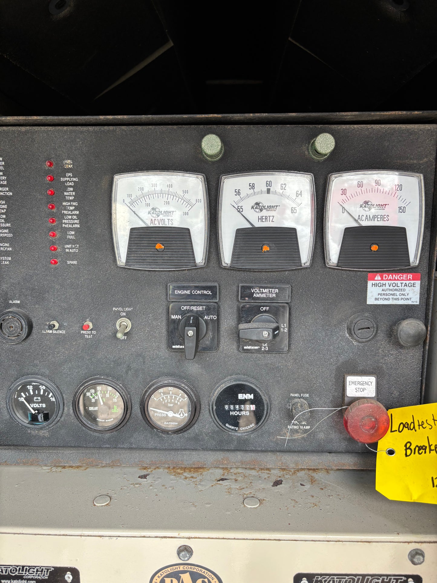 2008 Katolight 30kw Natural Gas Generator