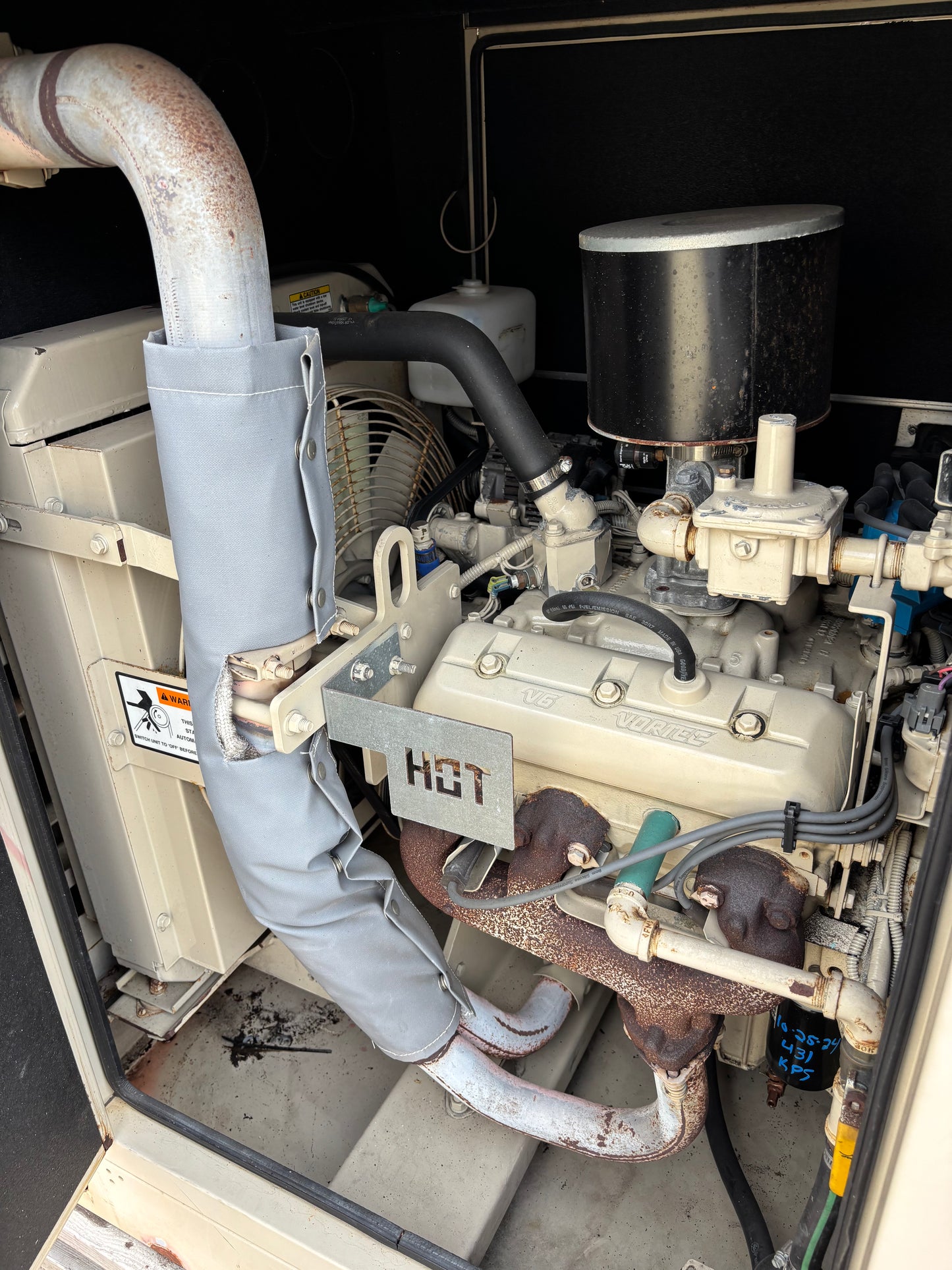 2008 Katolight 30kw Natural Gas Generator