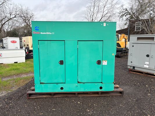 Cummins 50kw Diesel Generator 637 Hours