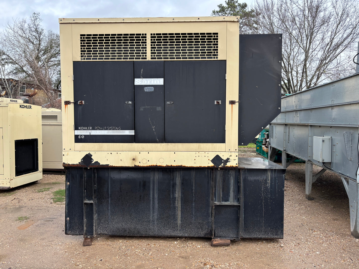 2007 Kohler 60kw Diesel Generator John Deere Engine 306 hours