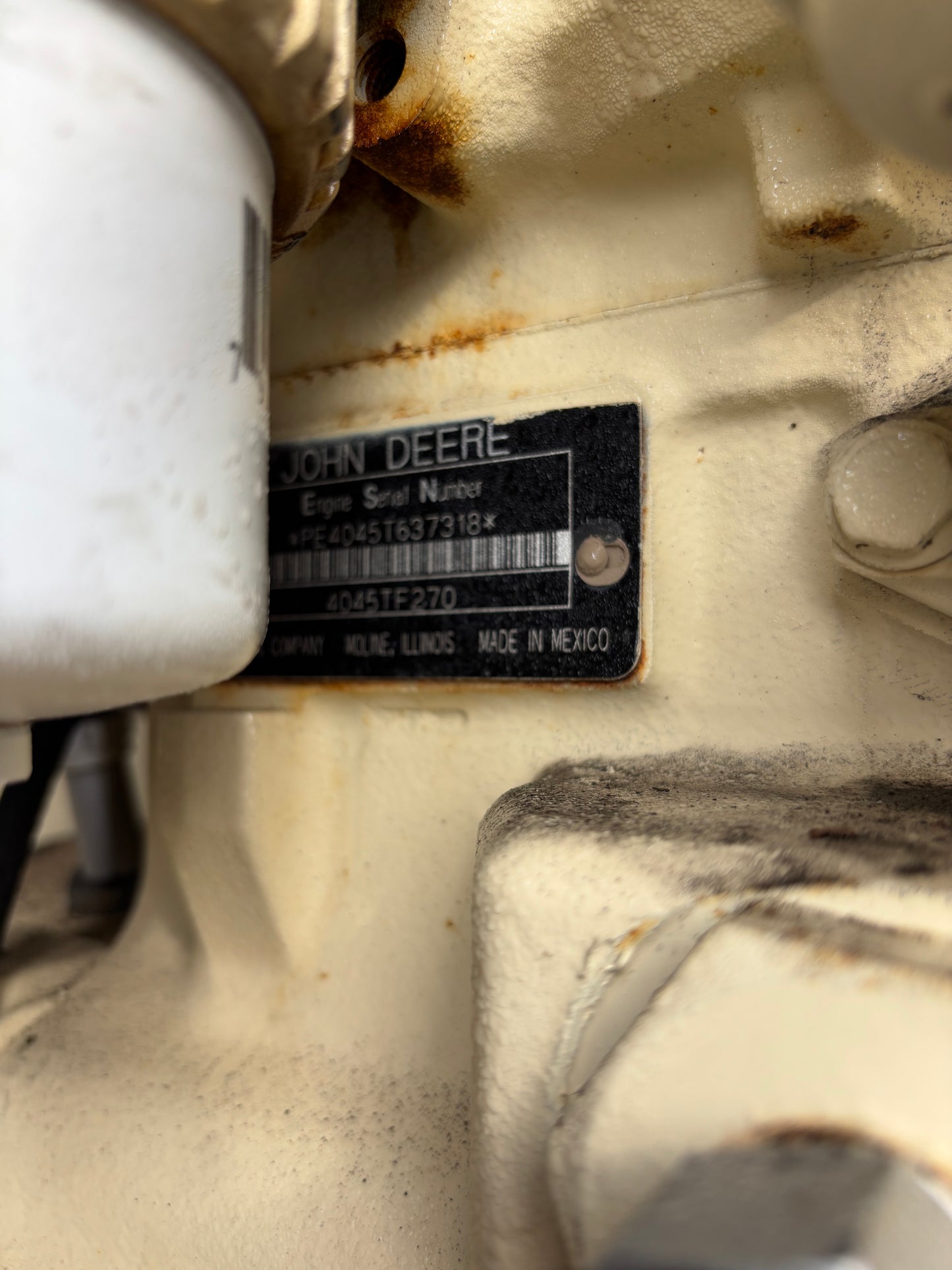 2007 Kohler 60kw Diesel Generator John Deere Engine 306 hours