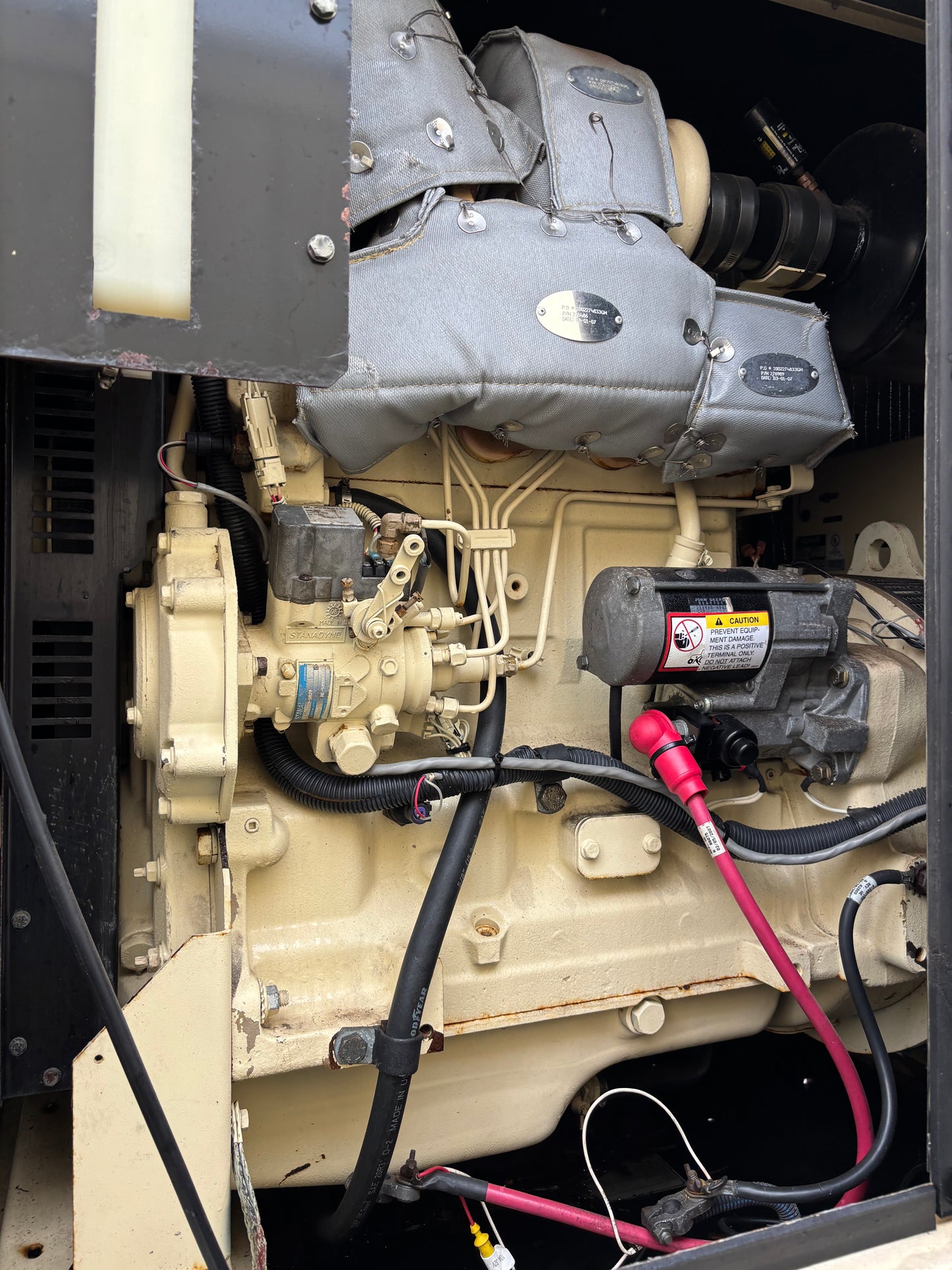 2007 Kohler 60kw Diesel Generator John Deere Engine 306 hours