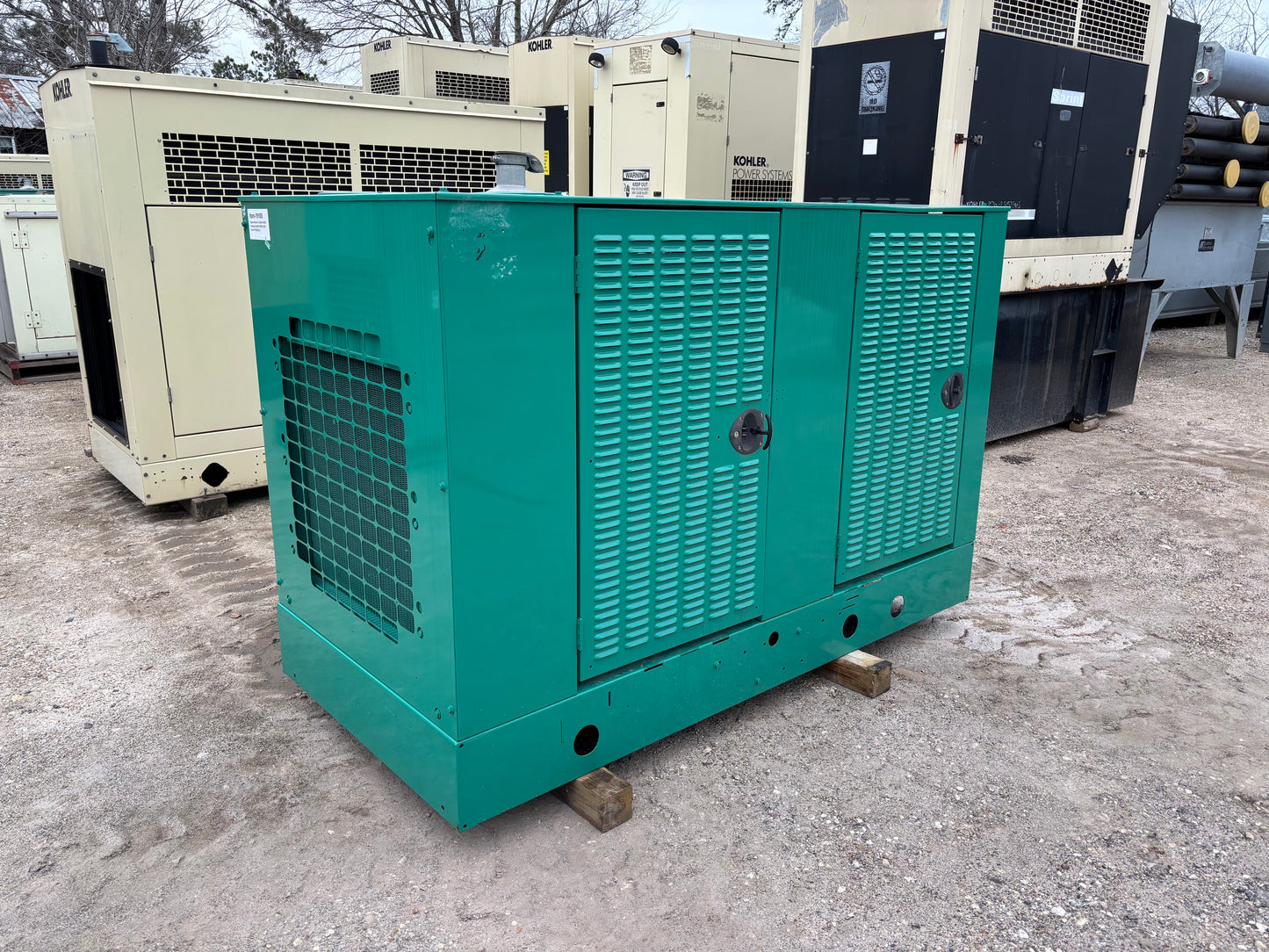 Cummins 35kw 43kva Natural Gas Generator set 751 Hours