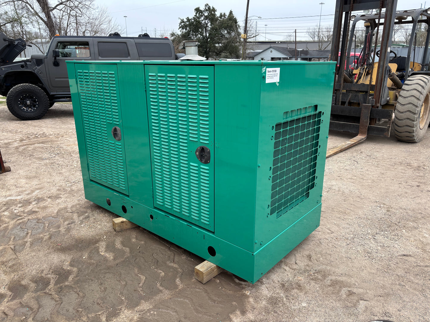 Cummins 35kw 43kva Natural Gas Generator set 751 Hours