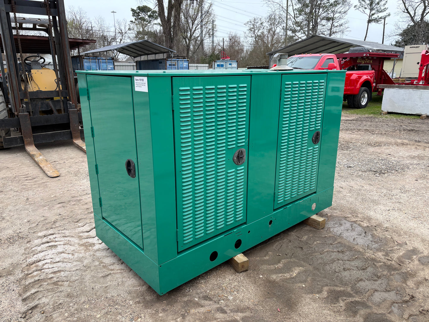 Cummins 35kw 43kva Natural Gas Generator set 751 Hours