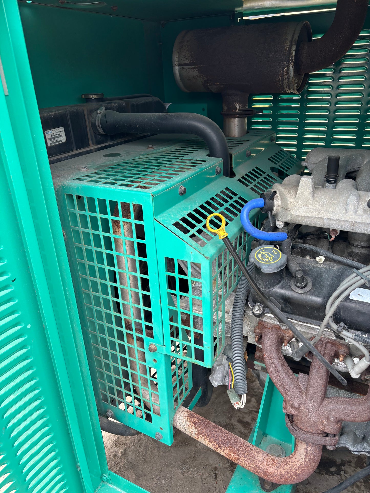 Cummins 35kw 43kva Natural Gas Generator set 751 Hours