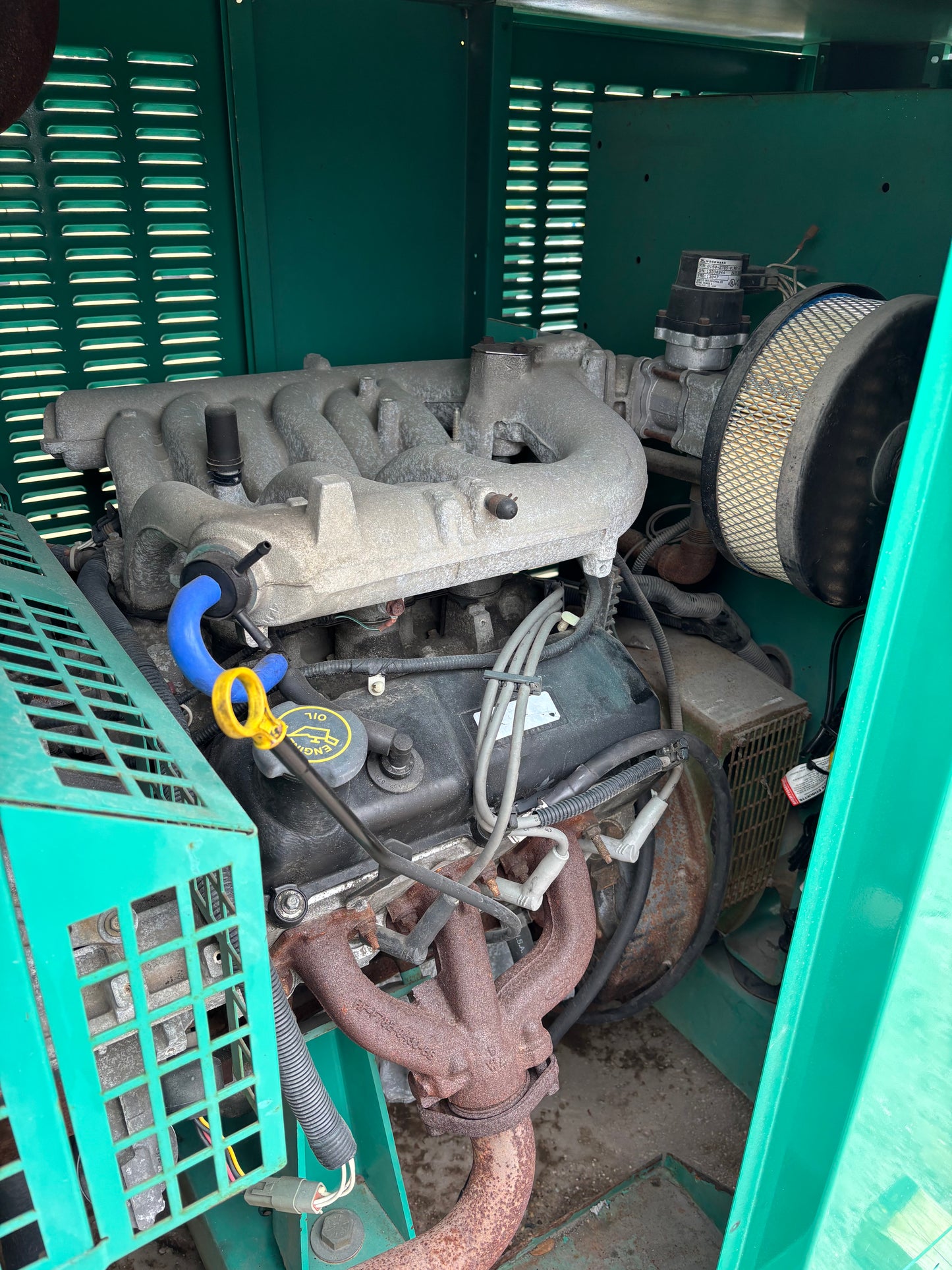 Cummins 35kw 43kva Natural Gas Generator set 751 Hours