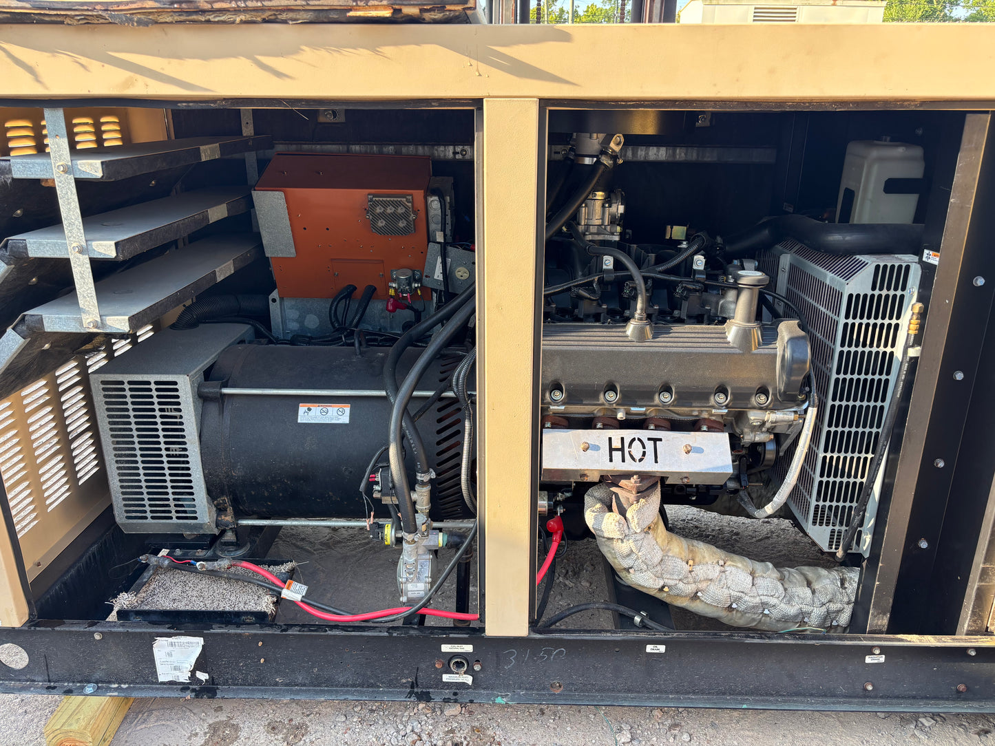 Generac 45kw Natural Gas Generator 65 Hours