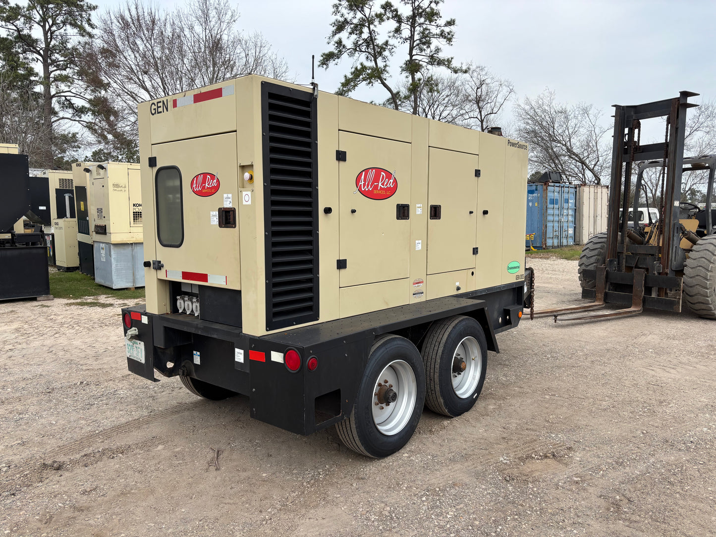 Rental Doosan G185 170kw Diesel Portable