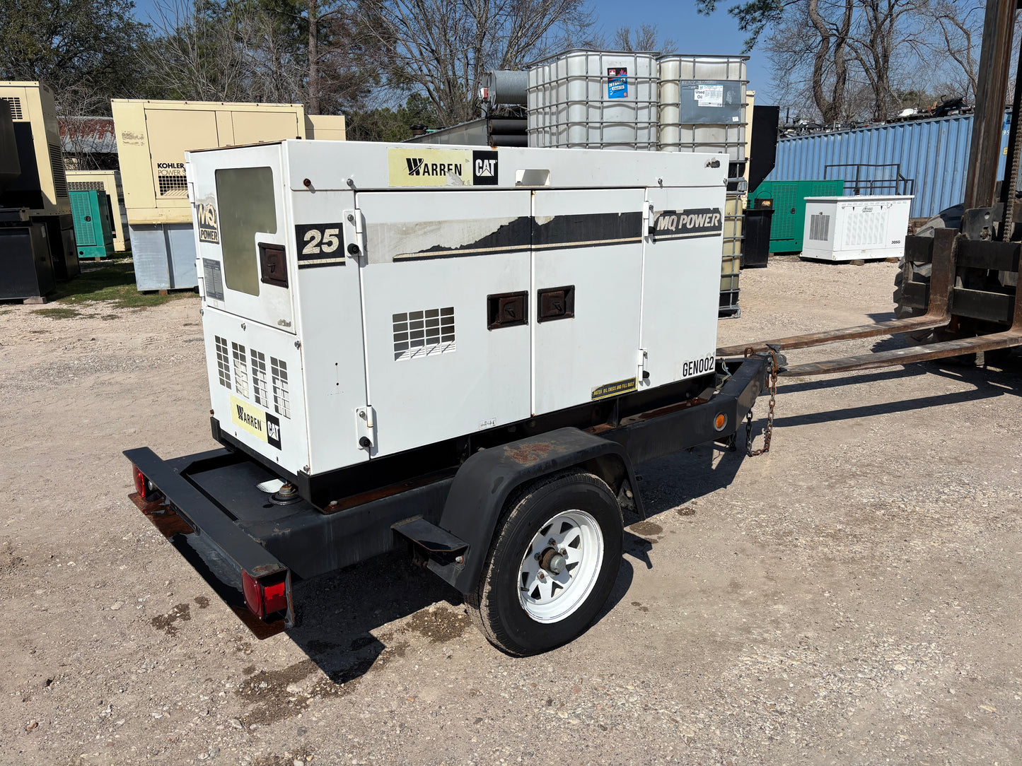 MQ Power MultiQuip WhisperWatt 15kw 25KVa Diesel Generator