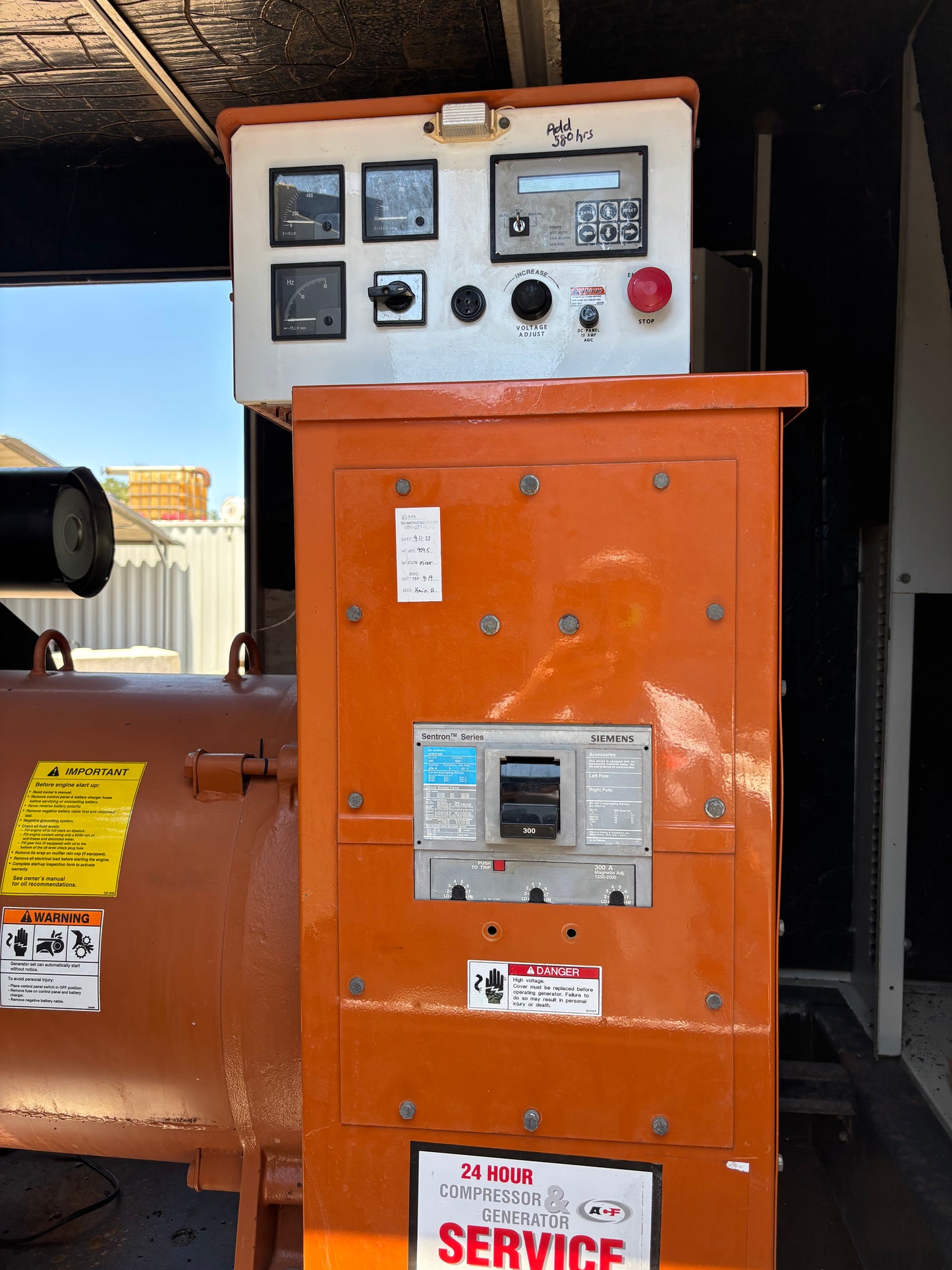 Generac 180kw Diesel Generator