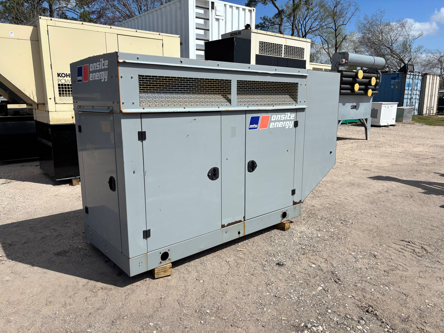 2016 MTU 30kw Generator Natural Gas 418 Hours