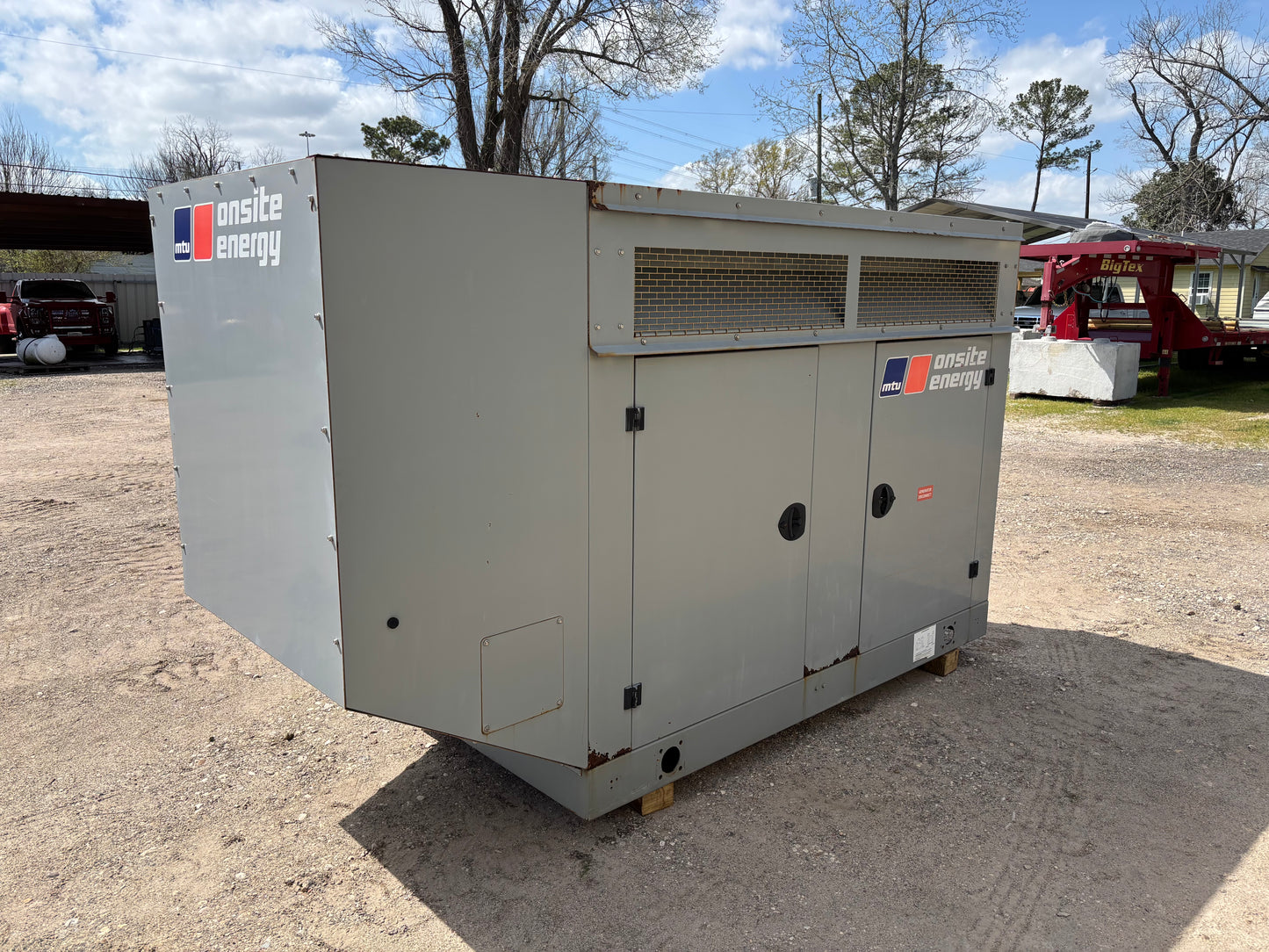 2016 MTU 30kw Generator Natural Gas 418 Hours