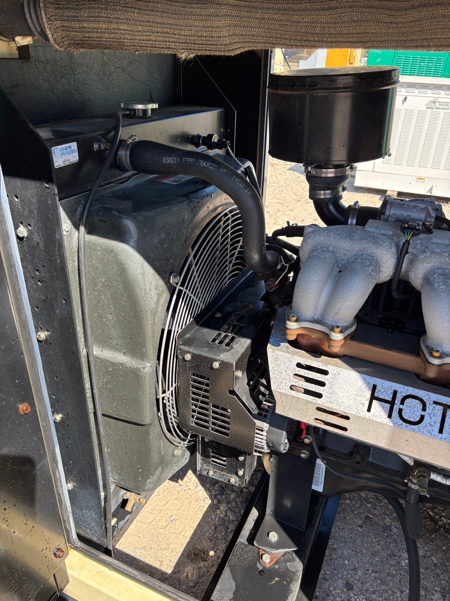 2011 Kohler 30kw 38Kva Natural Gas/Propane  Generator 223 hours
