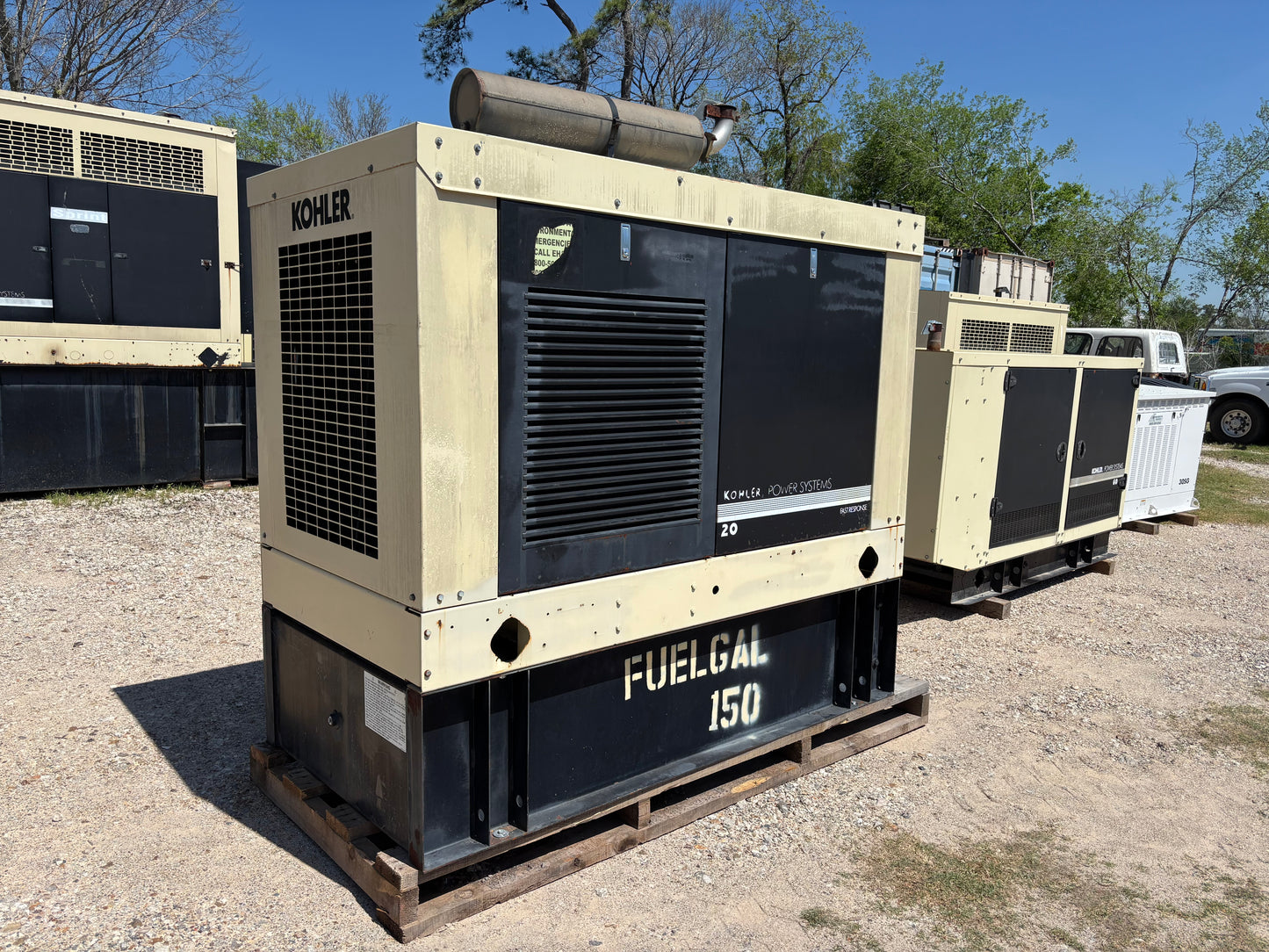 Kohler 25kw Diesel Generator 458 Hours