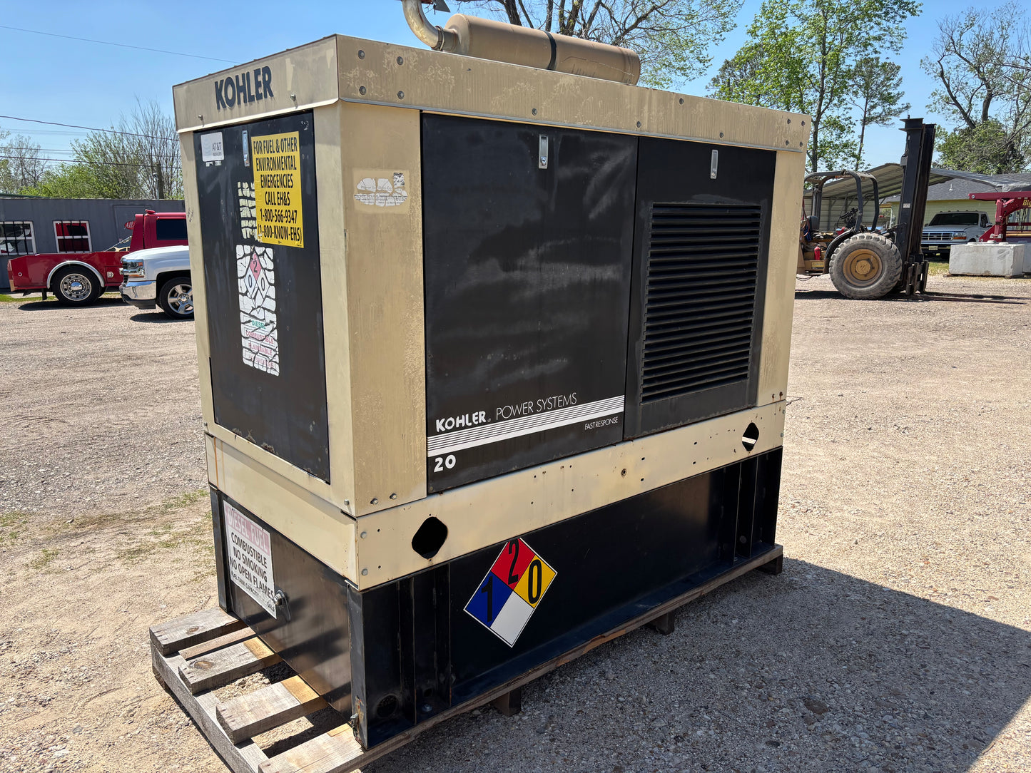 Kohler 25kw Diesel Generator 458 Hours