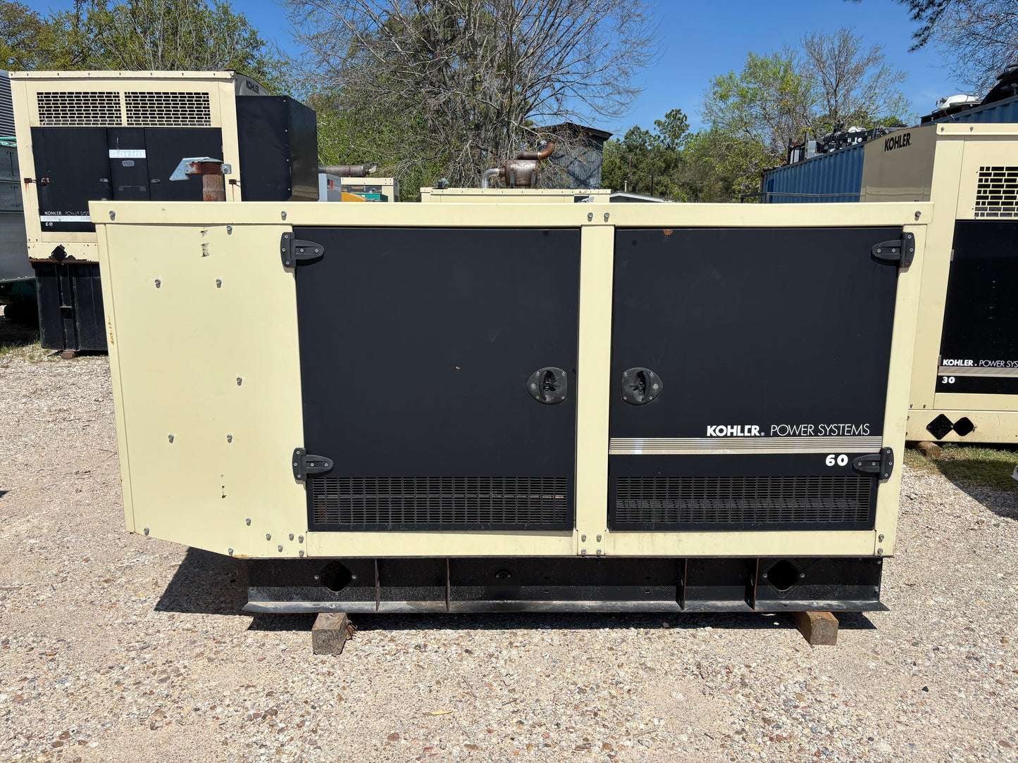 2011 Kohler 60kw Natural Gas/Propane Generator 209 Hours