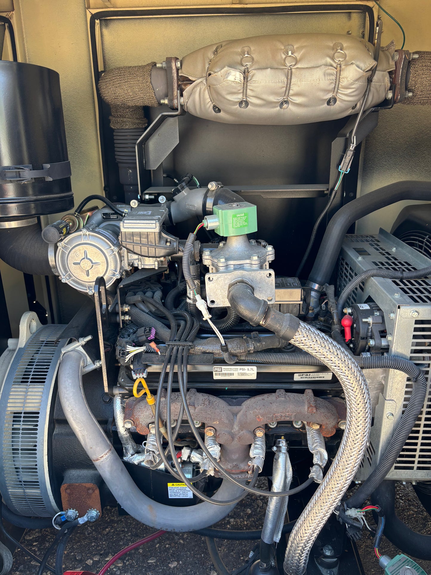 2016 Kohler 80kw 105kva Natural Gas Generator 346 hours