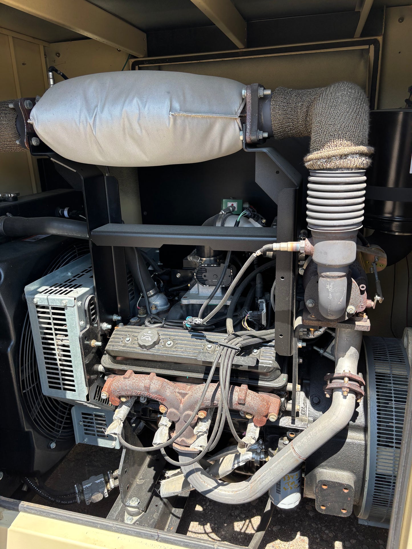 2016 Kohler 80kw 105kva Natural Gas Generator 346 hours