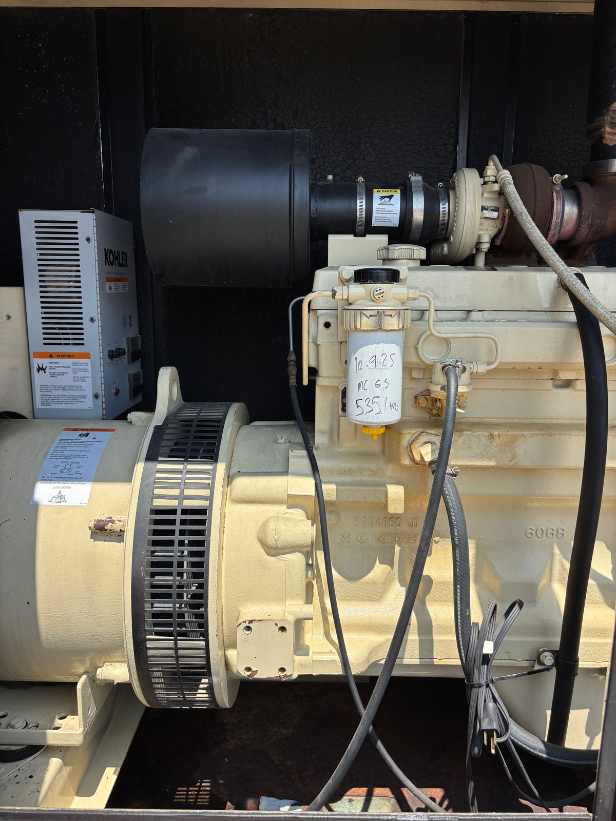 Kohler 135kw 169kva Diesel Generator