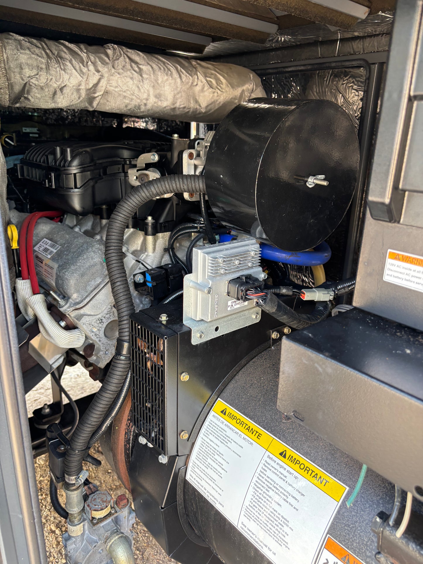 Generac 35kw Propane/Natural Gas Generator 347 Hours