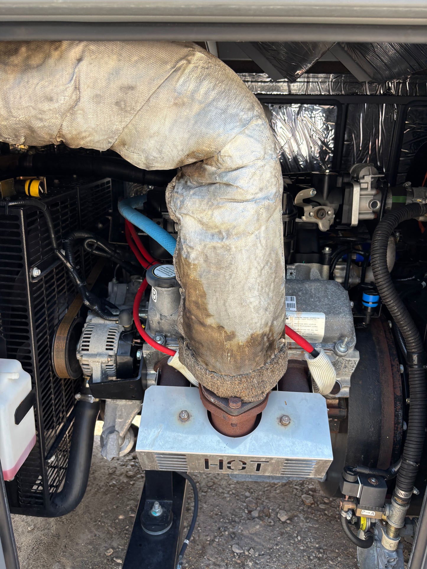 Generac 35kw Propane/Natural Gas Generator 347 Hours