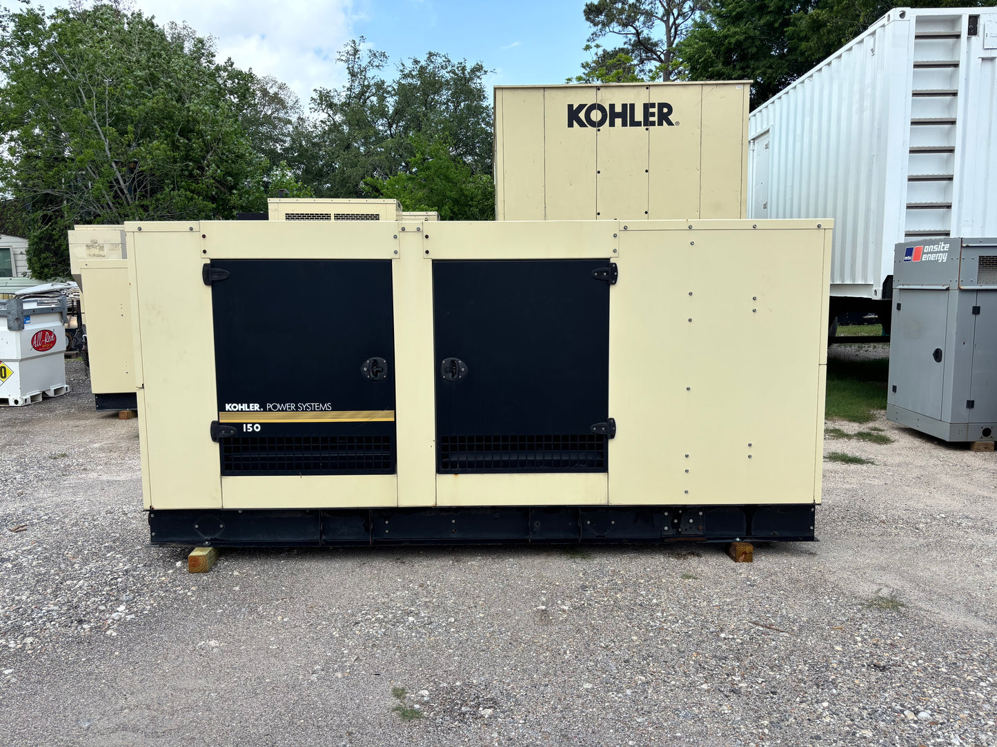2011 Kohler 150kw 187kva Natural Gas Generator 26 hours