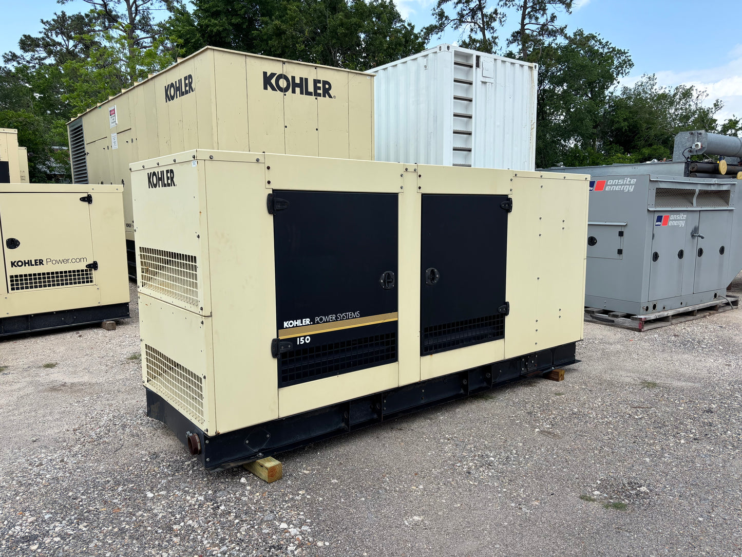 2011 Kohler 150kw 187kva Natural Gas Generator 26 hours