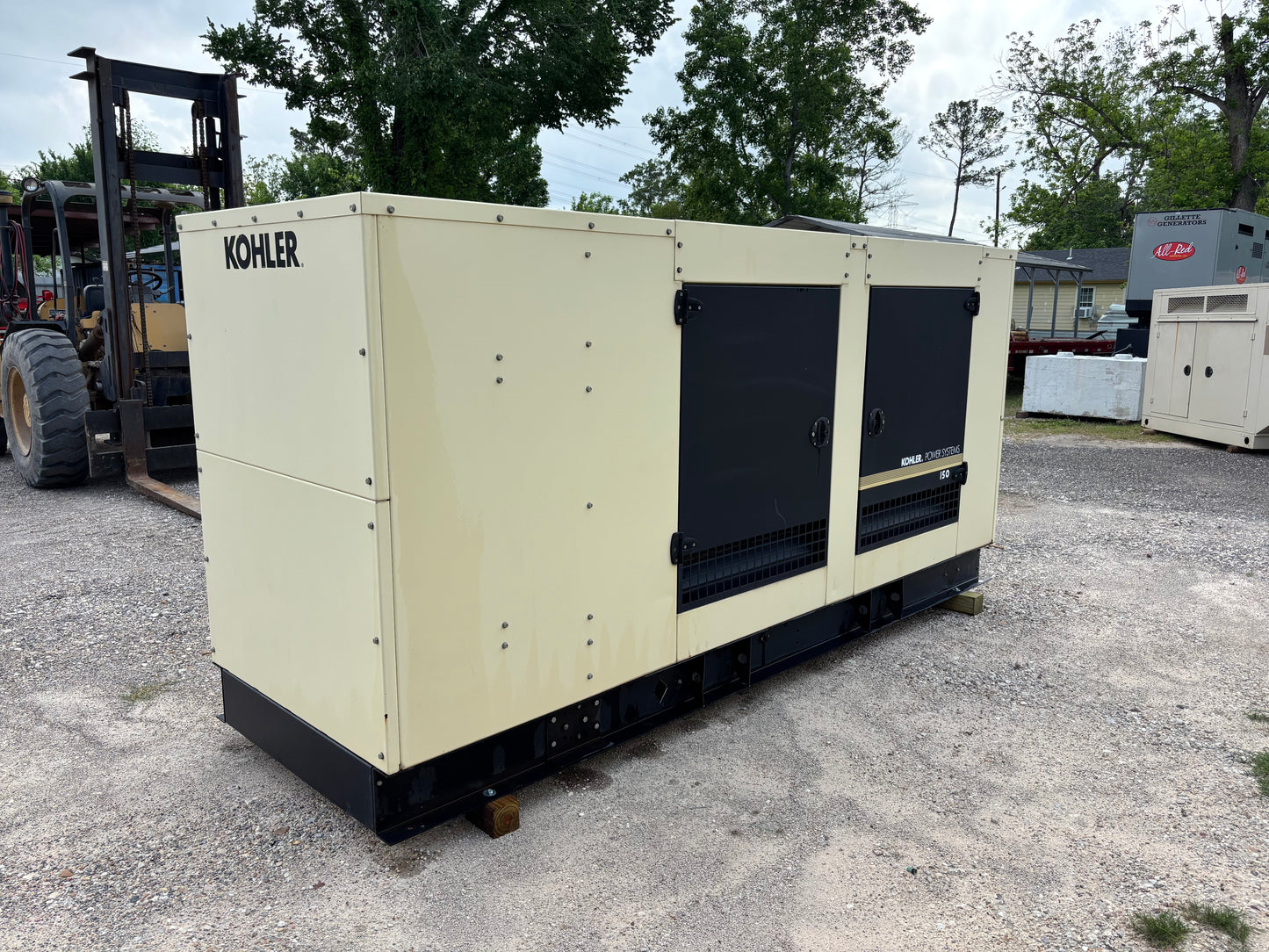 2011 Kohler 150kw 187kva Natural Gas Generator 26 hours