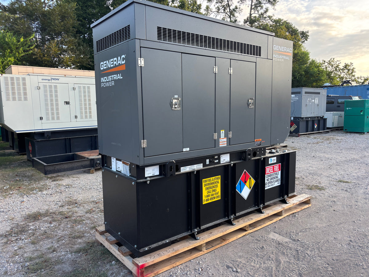 Generac 30kw 37kva Diesel Generator New Surplus